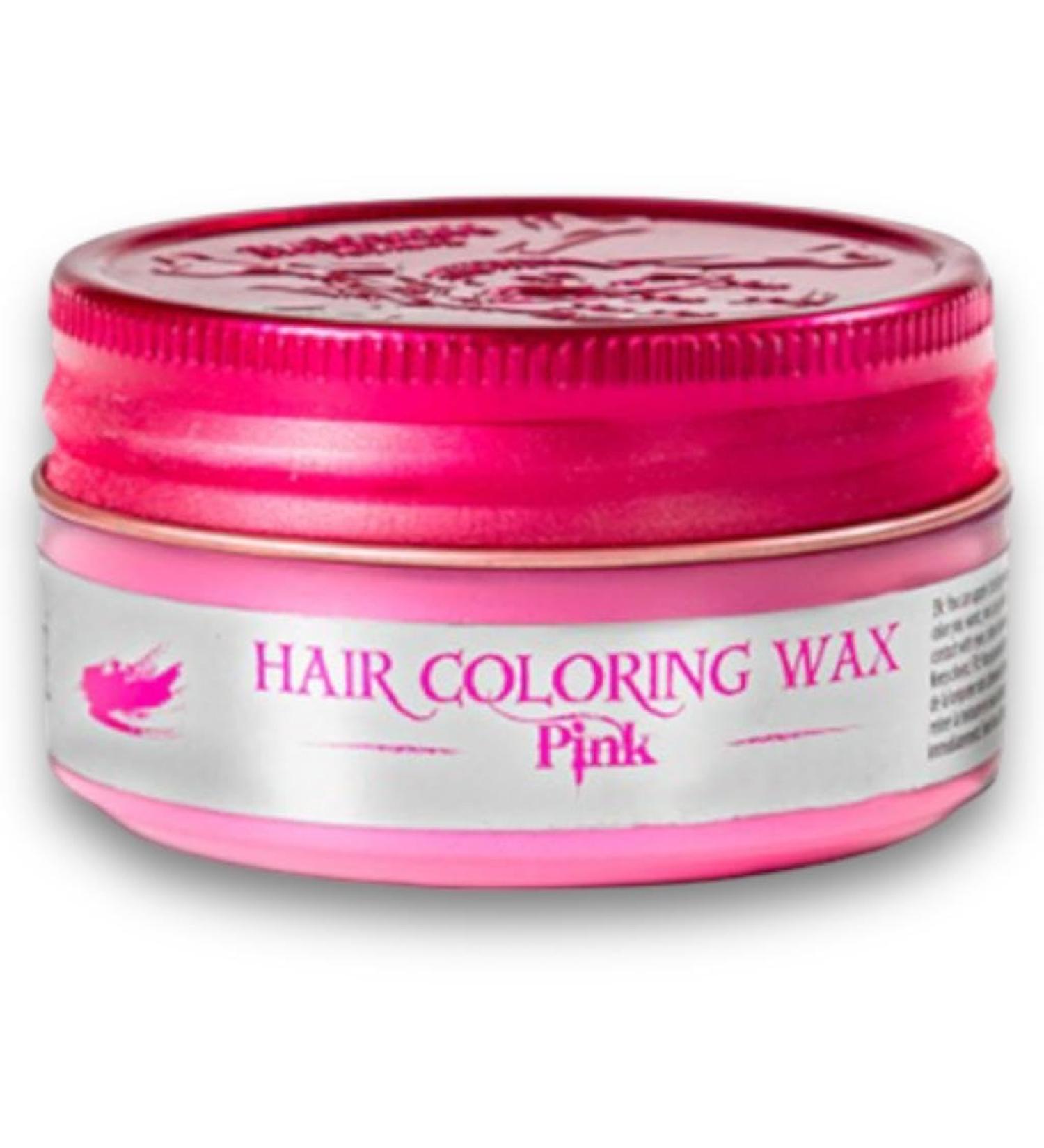 Shop Pink Hair Coloring Wax | Vibrant Color for All Hair Types | International Shipping Available - Buy Online on SooperMarket.com