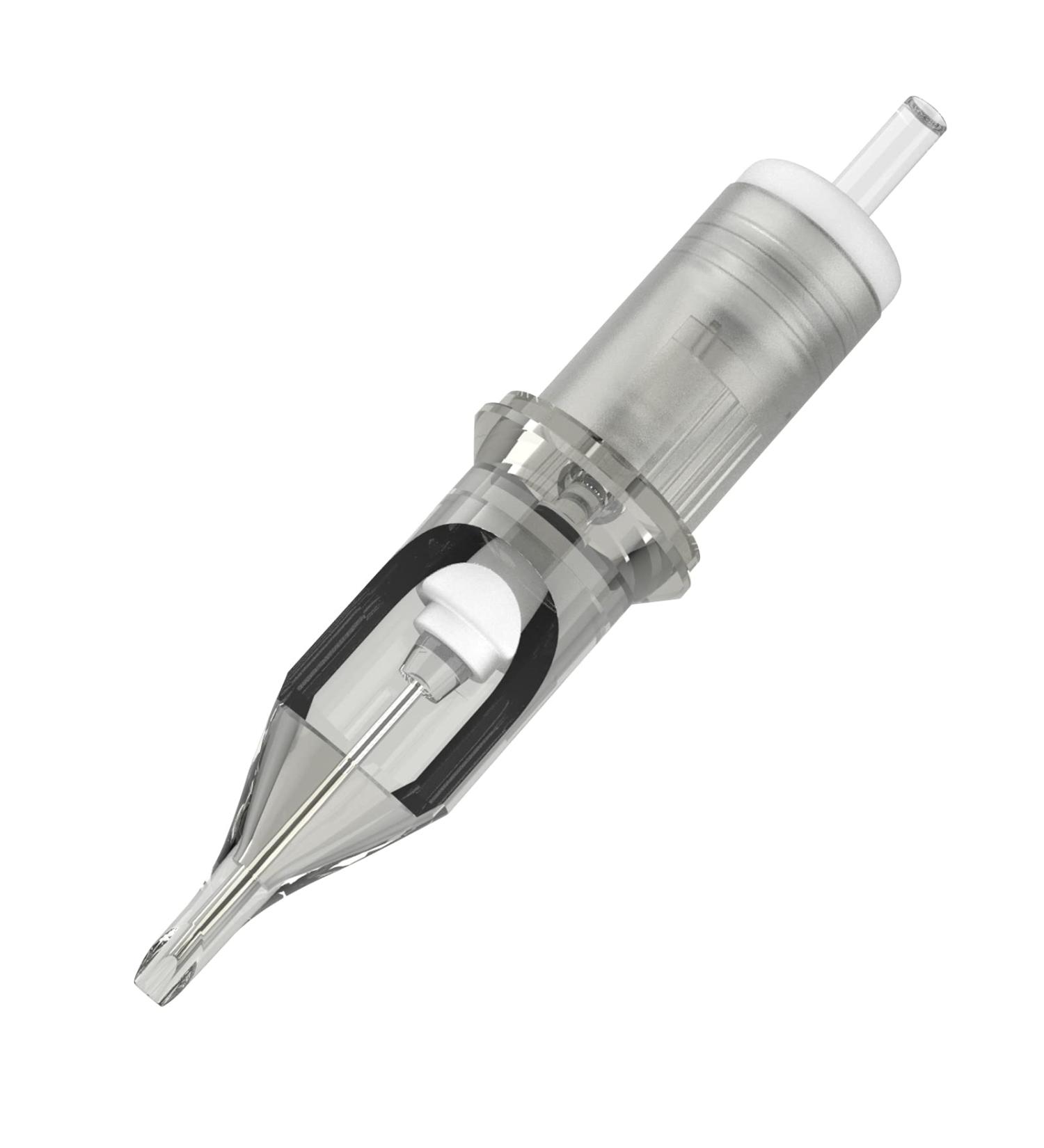 EZTAT2 Revolution Tattoo Cartridge Needles 5RL #12 - 20Pcs Standard Round Liner Long Taper with Membrane for Tattoo Machine - Buy Online on SooperMarket.com
