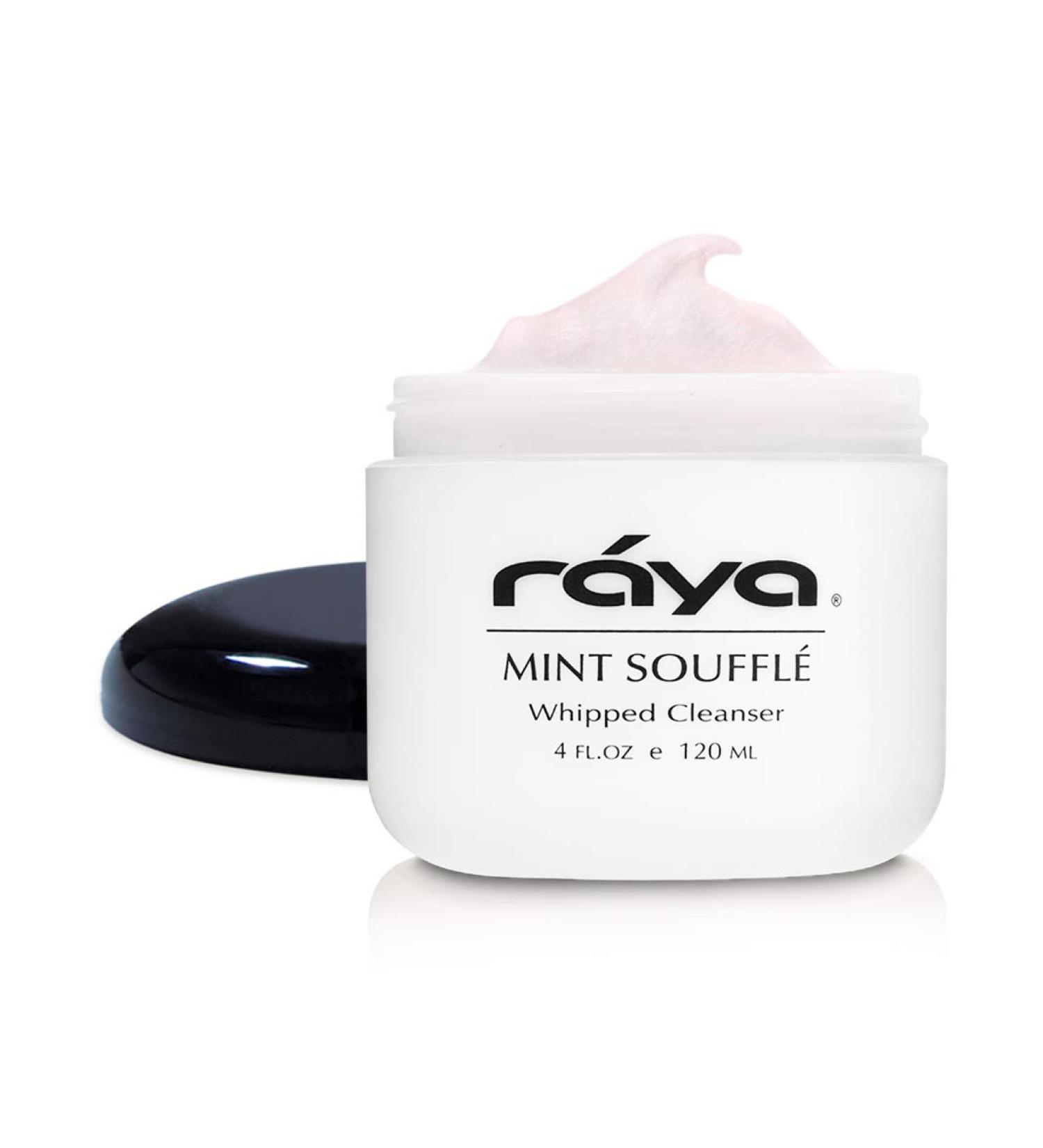 Raya Mint Souffl Facial Cleanser 4 oz | pH Balanced Face Wash for Oily Skin | Clears Pores, Smooths Complexion - Buy Online on SooperMarket.com