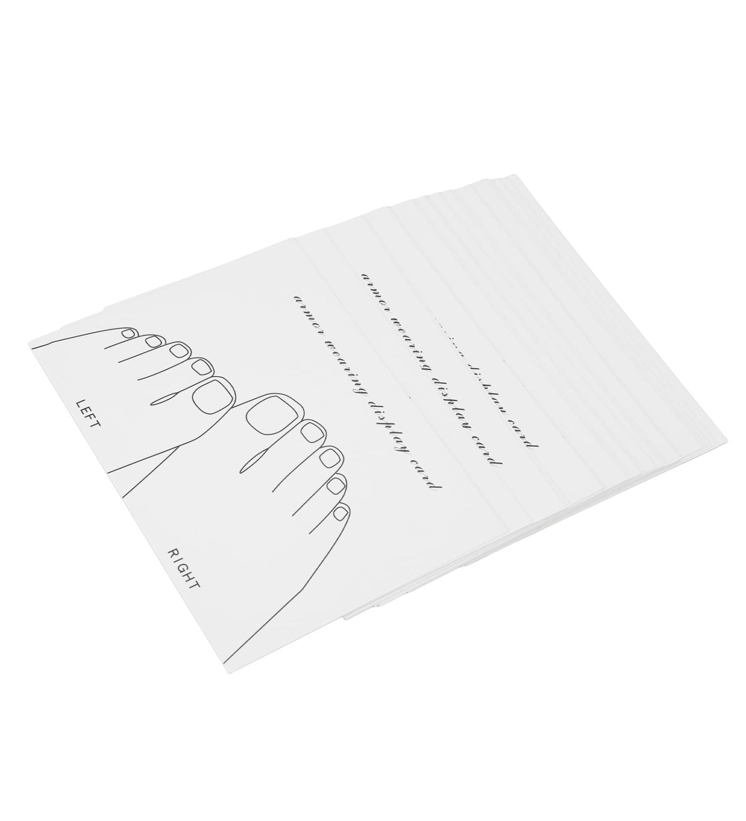 Nail Art Display Card DIY Nail Art Tips Display Card Practice for Home - Buy Online on SooperMarket.com