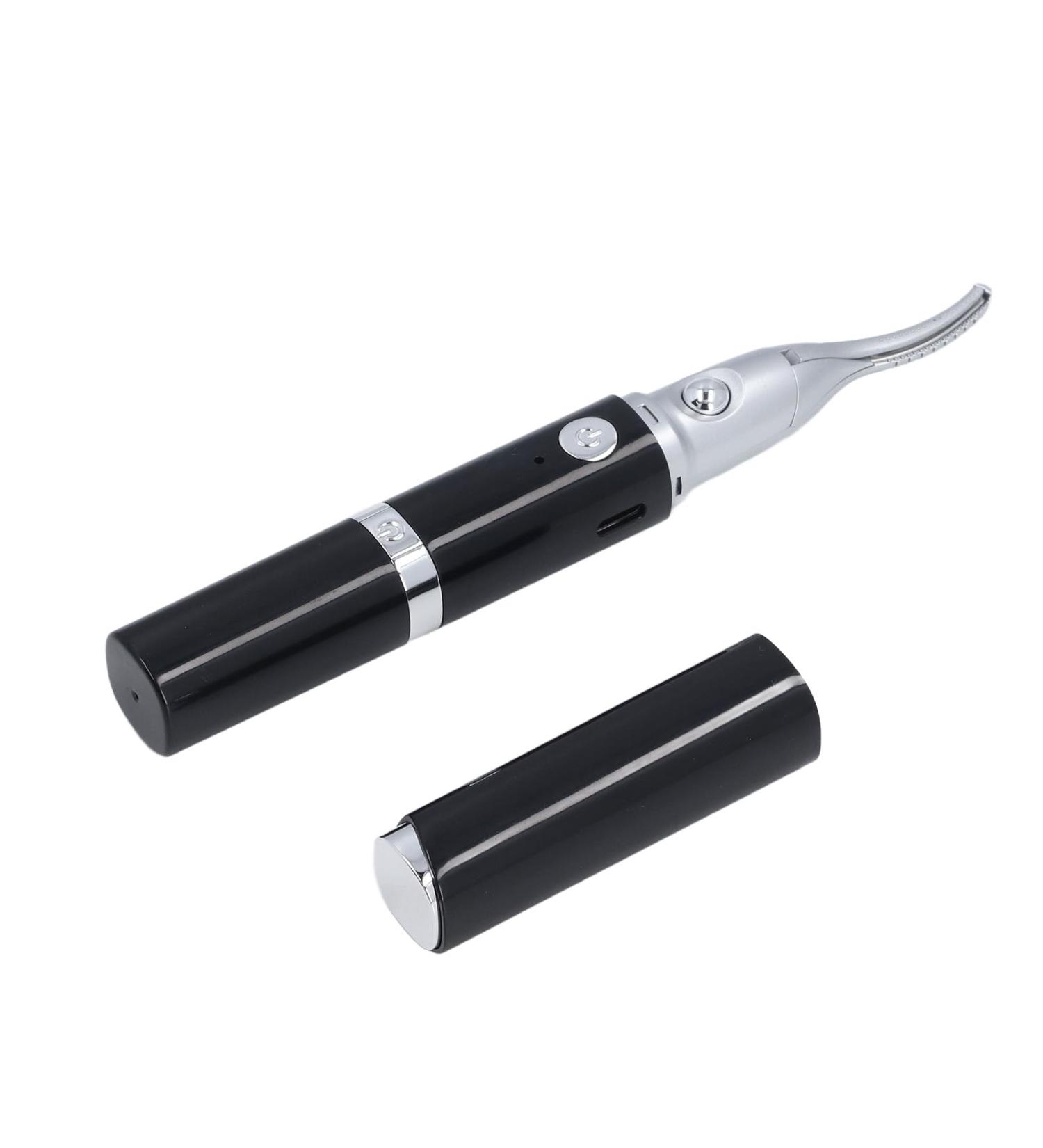 Heated Eyelash Curler 2 in 1 Portable Electric Eyelash Curler USB Rechargeable Electric Eyebrow Trimmer Long Lasting Styling Heated Lash Curler Eye Lashes Tool for Women - Buy Online on SooperMarket.com