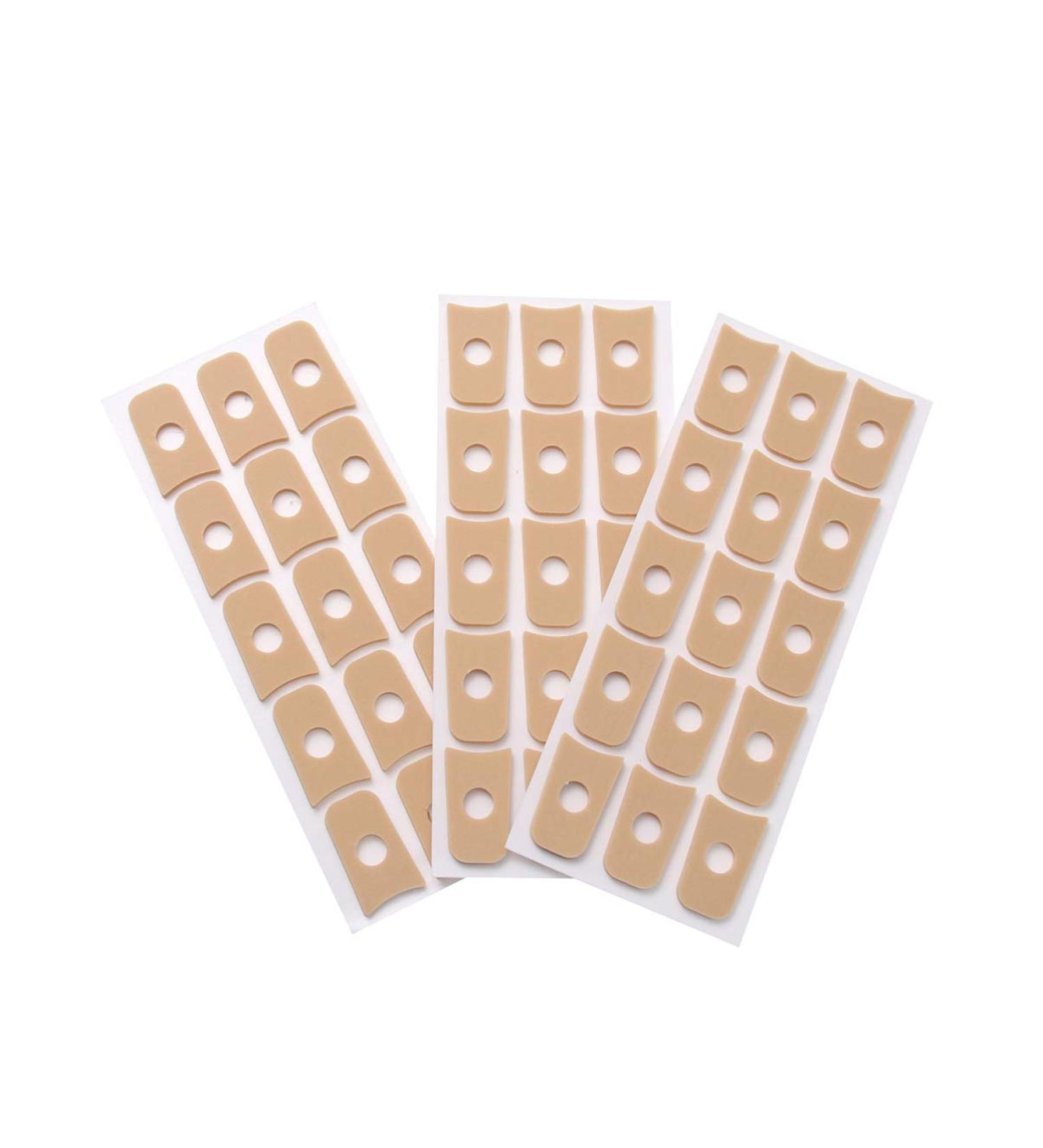 U-Shaped Felt Callus Pads - 45Pcs Self Adhesive Corn Cushions for Adults (Style 1) - Size 1 - Buy Online on SooperMarket.com