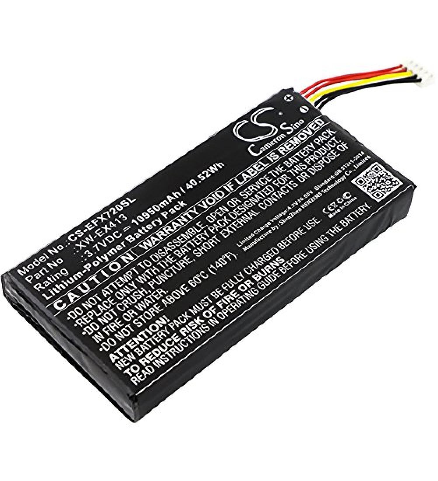 DCH 10950mAh XW-EX413 Battery Replacement for EXFO MAX-730M MAX-5205 MAX-720B & More - International Shipping Available - Buy Online on SooperMarket.com