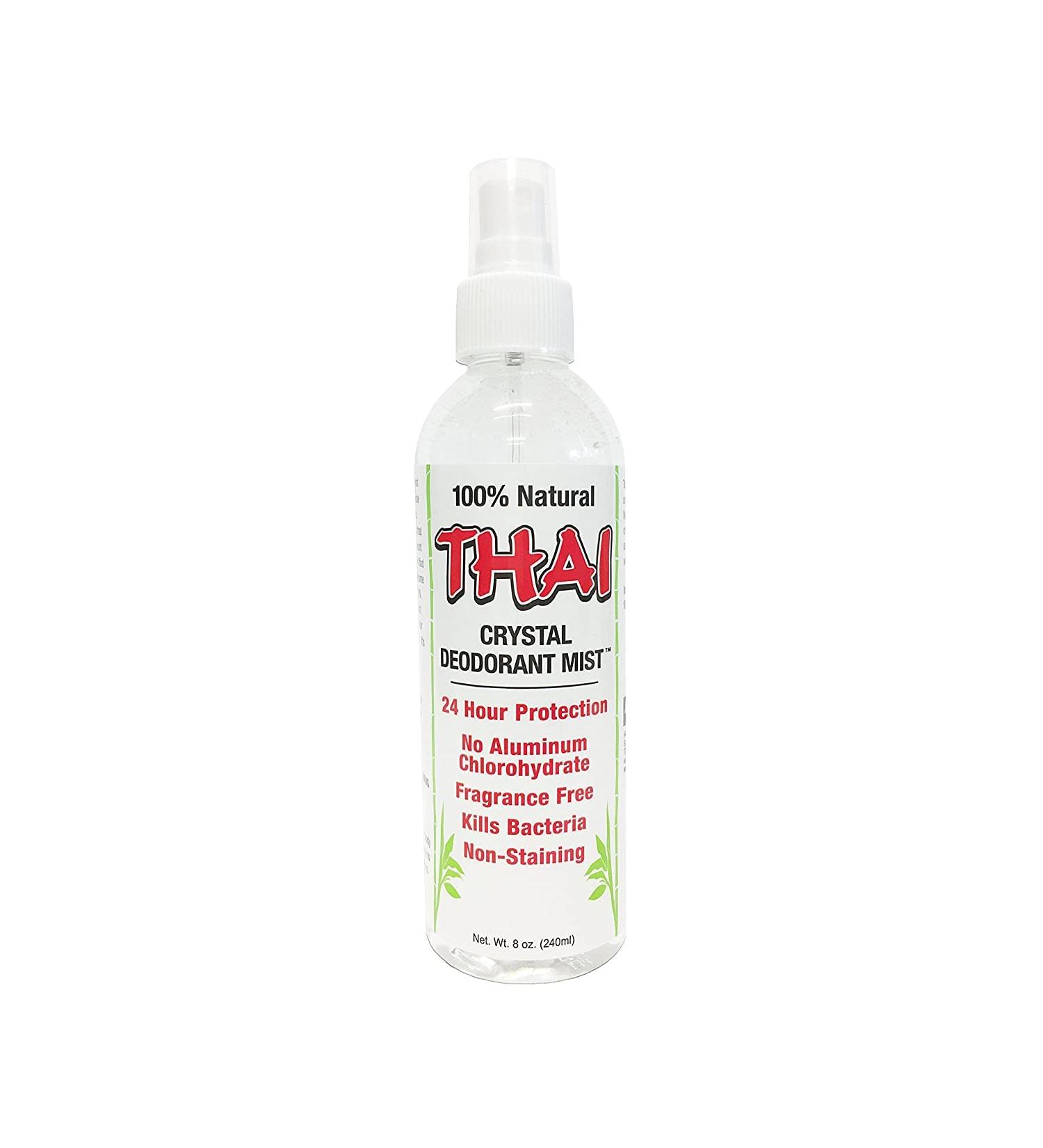 THAI Natural Crystal Deodorant Mist Spray - 8 Fl Oz - Pack of 1 - Buy Online on SooperMarket.com