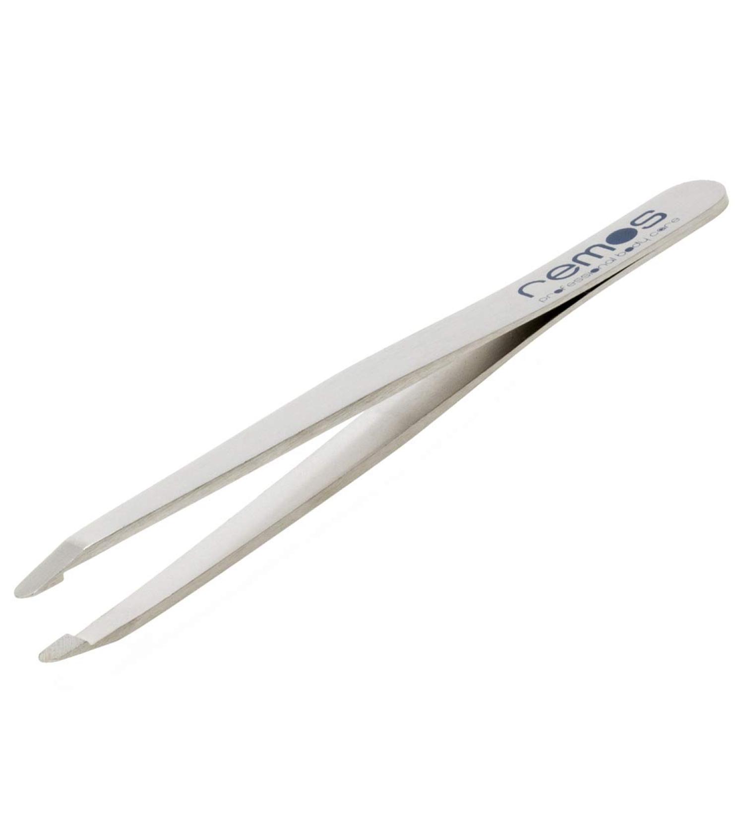 Buy REMOS Stainless Steel Eyebrow Tweezers with Round Tip - 9.5 cm | Precision Grooming Tool for Perfect Brows - International Shipping Available - Buy Online on SooperMarket.com