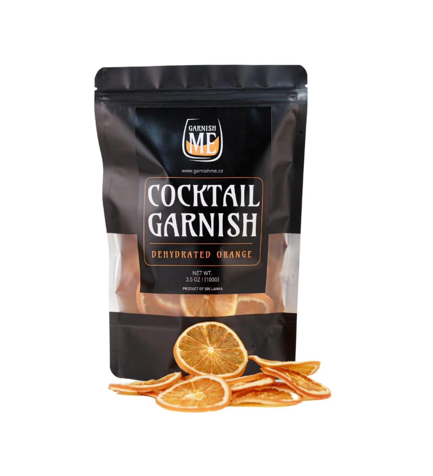 Me Garnish 3.5Oz Dehydrated Orange Slices for Cocktails | 35+ Dried orange slices | Dried Fruits for Cocktails | Dried orange slices for crafts | Dried Citrus Slices for drink garnish | Dried oranges - Buy Online on SooperMarket.com