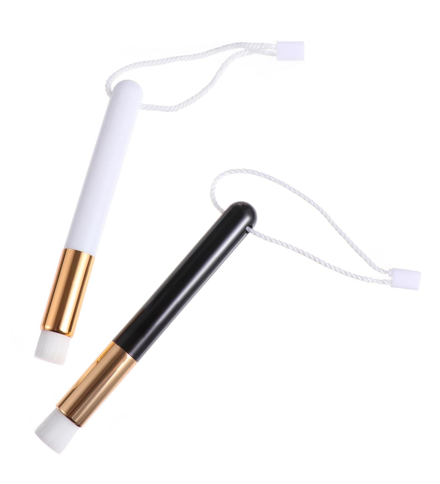 NOLITOY Eyelash Cleaning Brush Set - 2pcs Lash Extension Tools & Shampoo Brushes for Perfect Eye Makeup Care - Buy Online on SooperMarket.com