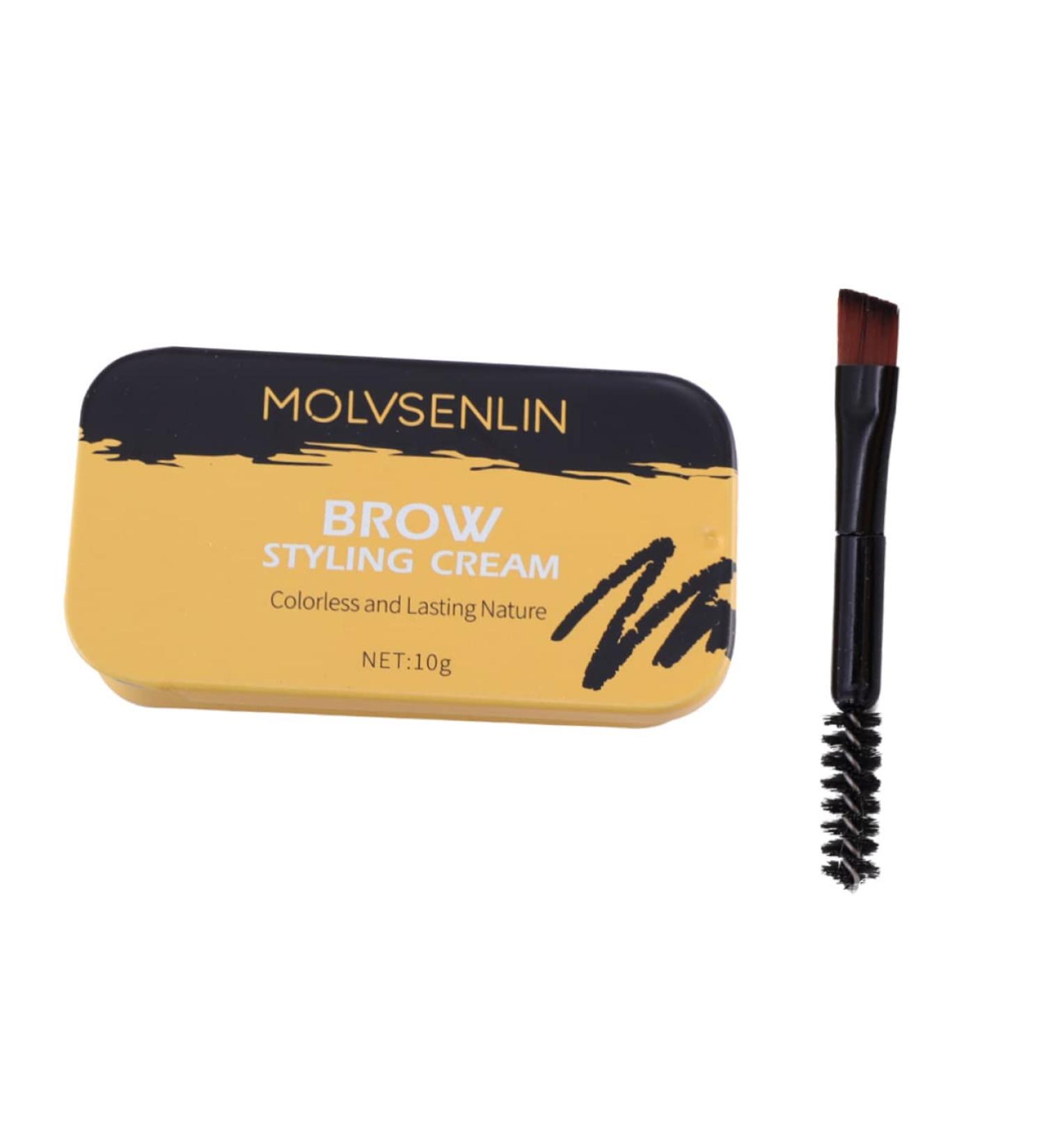 BELLIFFY 2 Pcs Eyebrow Styling Cream Eyebrow Pomade Eye Brow Shaping Kit Eyebrow Wax Applicator Wax and - Buy Online on SooperMarket.com