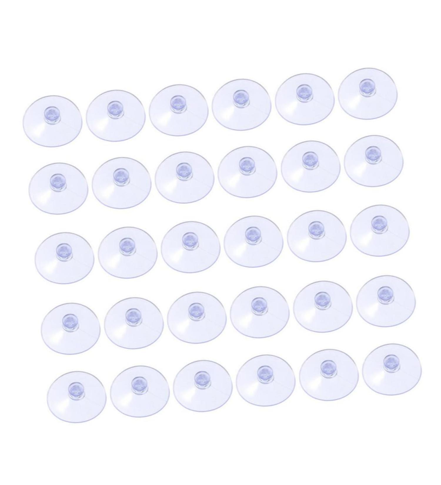 ABOOFAN Transparent Sucker Cup 140pcs Wedding Ornaments Suckers to Window Vacuum Cups Suction Universal Glass Sucker Door DIY 4*4CM As Shown - Buy Online on SooperMarket.com