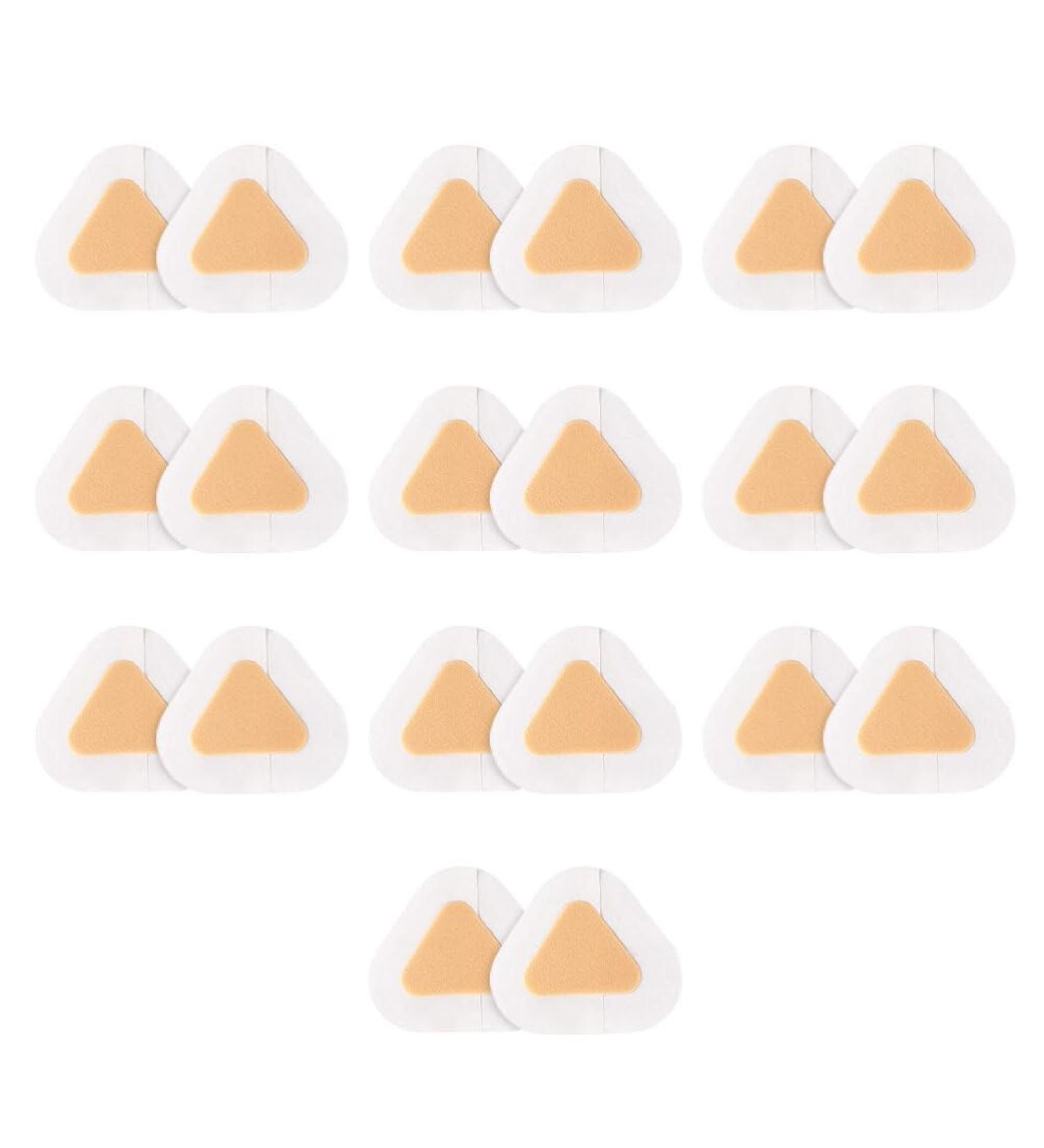 OSALADI Clear Heel Anti-Wear Pad 20Pcs - High Heel Cushion Inserts for Women's Clear Heels - Buy Online on SooperMarket.com