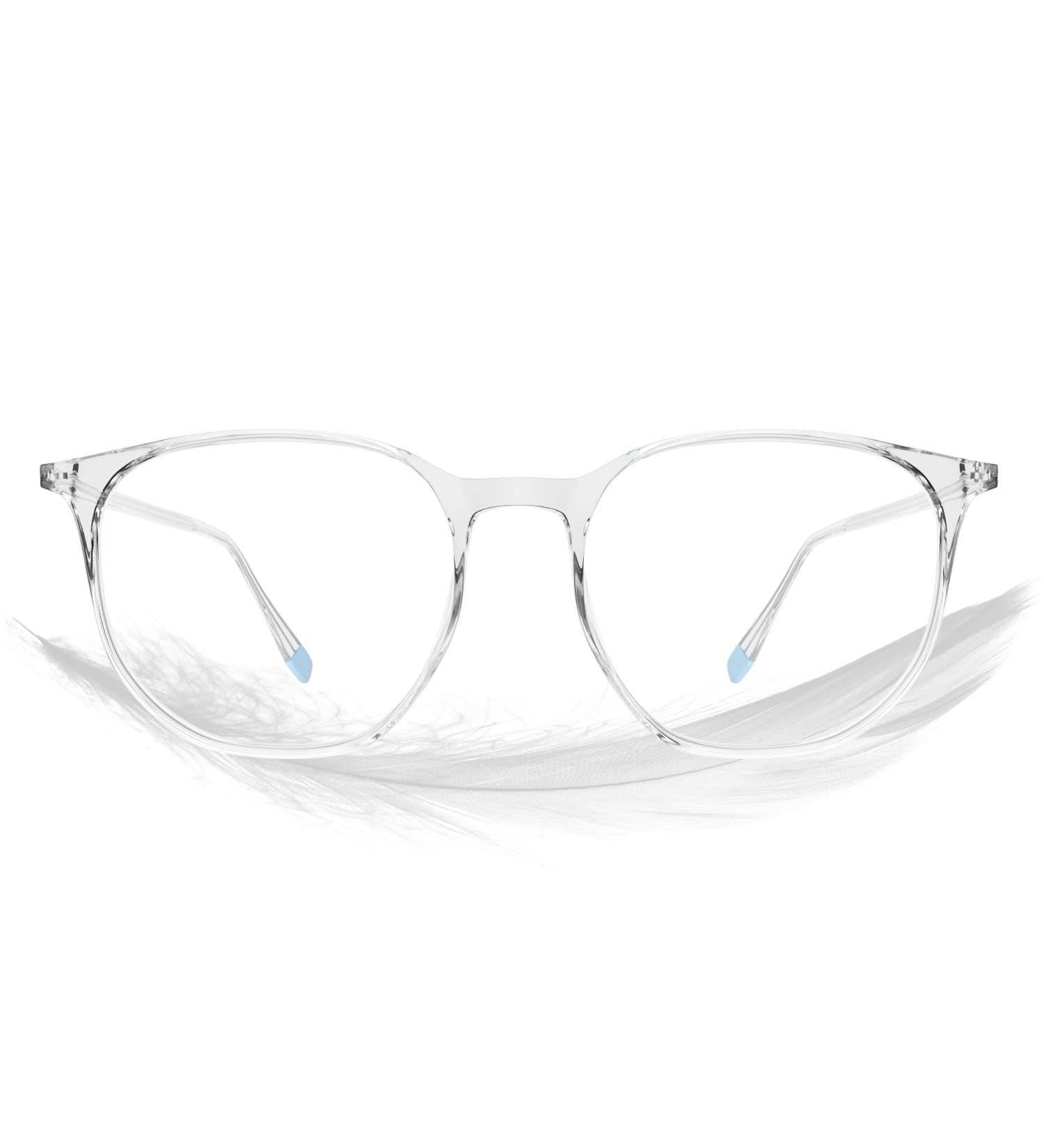 ROCKNIGHT Blue Light Blocking Glasses - Clear Frame for Computer & Phone | Reduce Eye Strain & Enhance Sleep Quality - Buy Online on SooperMarket.com