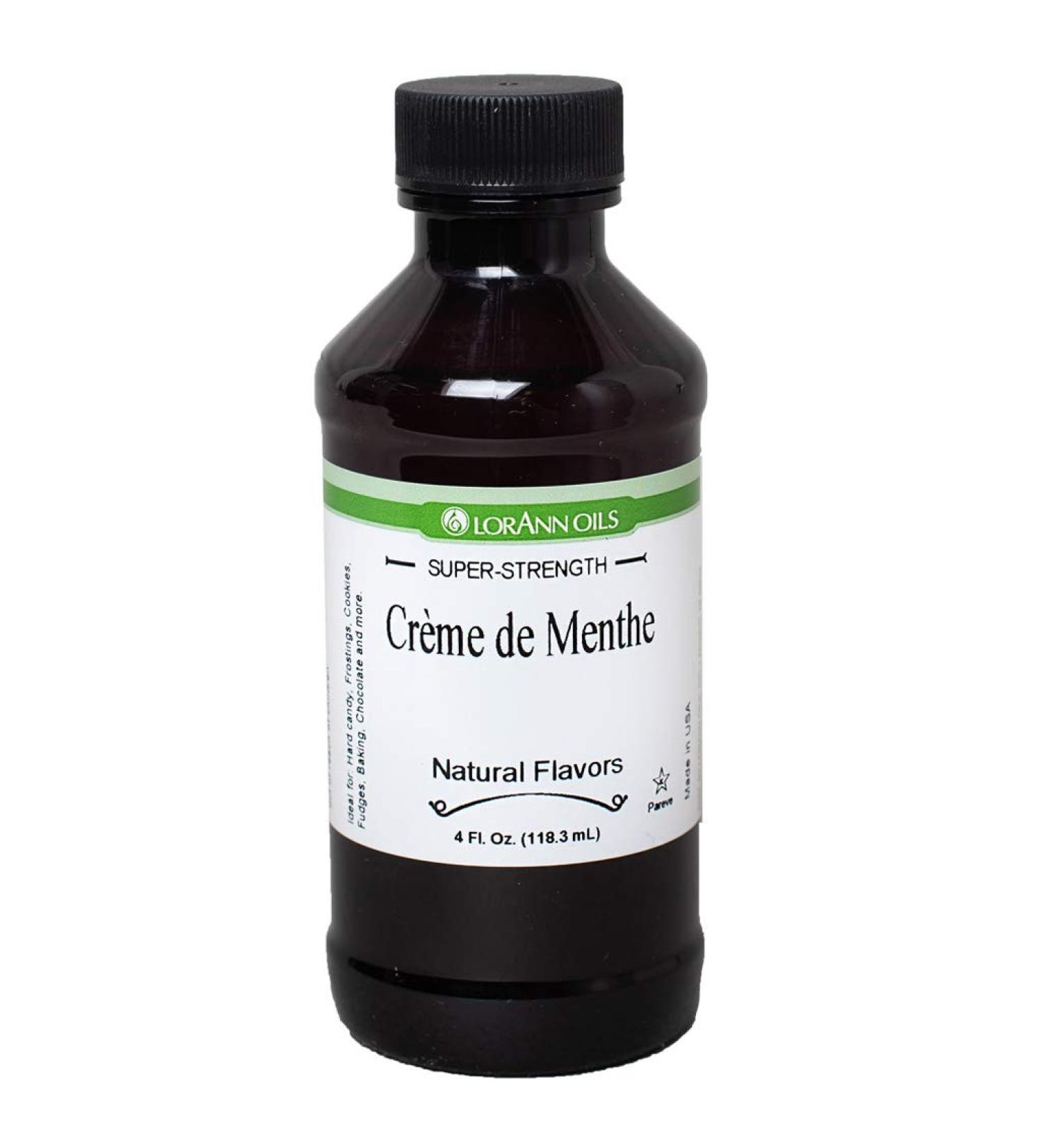 LorAnn Cr me de Menthe SS Natural Flavor - 4 oz Bottle - Buy Online on SooperMarket.com
