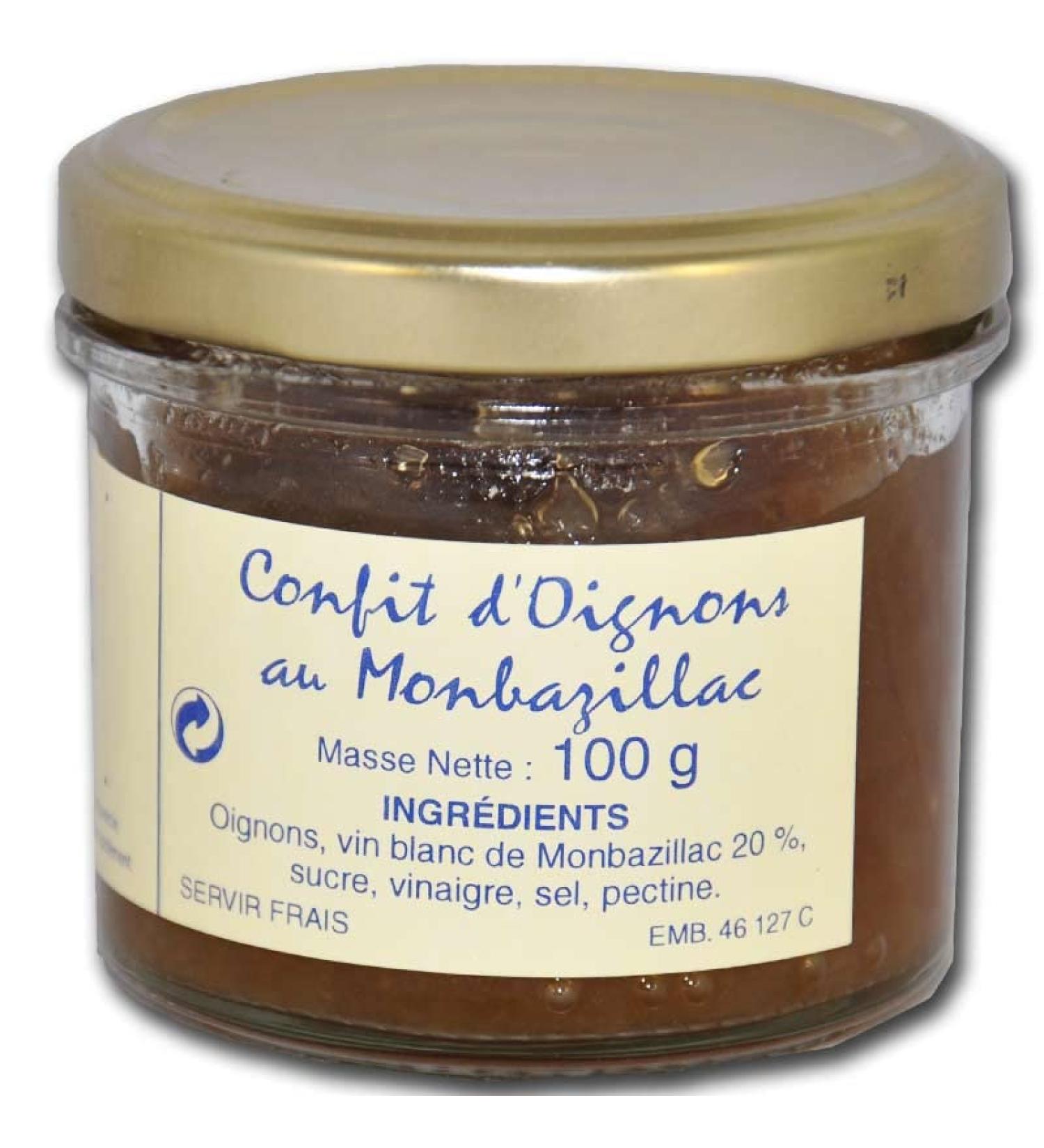 Onion confection with Monbazillac