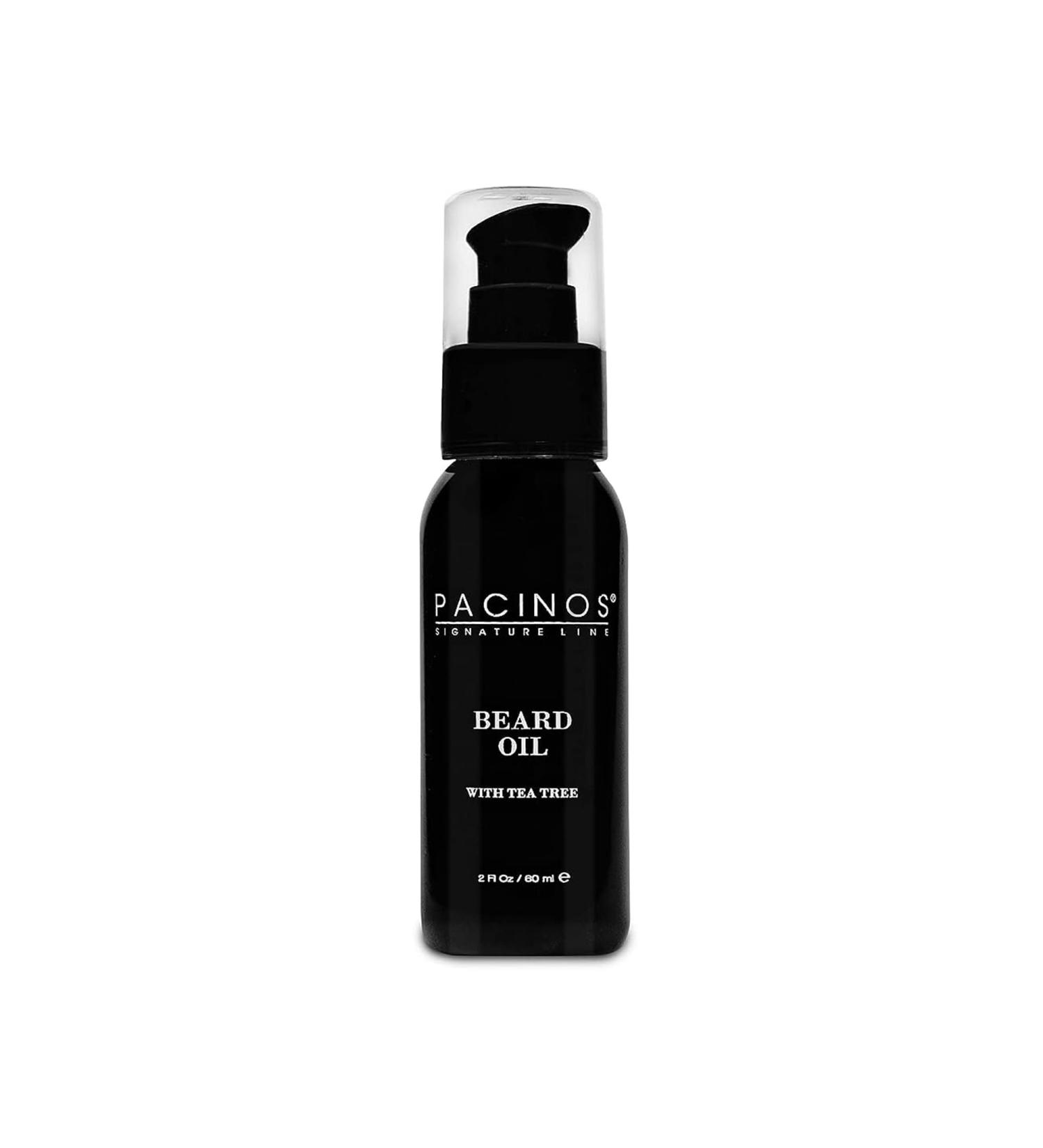 Pacinos Beard Oil - Frizz-Free Beard Care Relieves Itching Promotes Growth & Shine with Essential Oils - Buy Online on SooperMarket.com