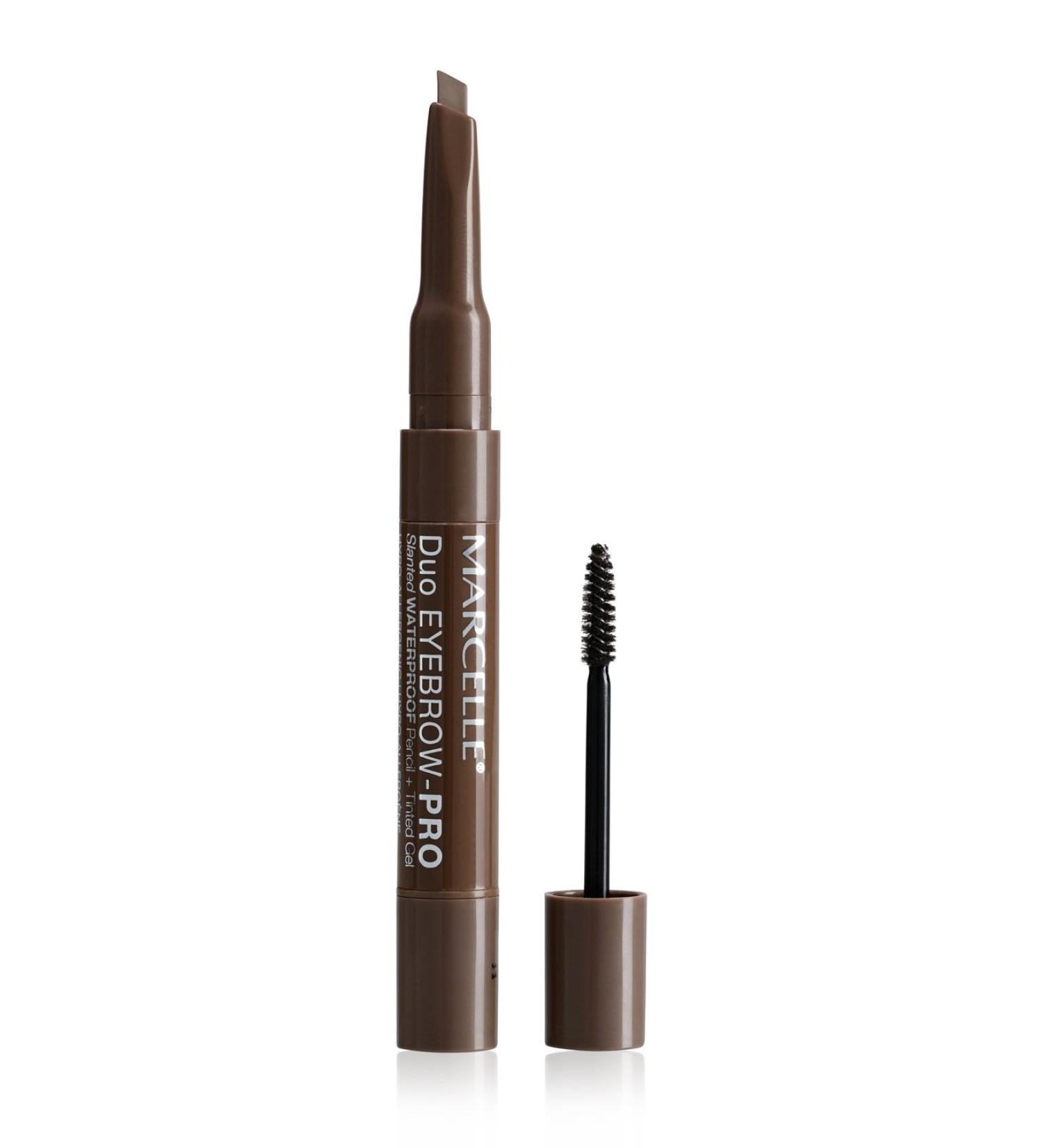 Marcelle Duo Eyebrow-PRO in Brunette - Hypoallergenic & Fragrance-Free 0.1 oz - Buy Online on SooperMarket.com