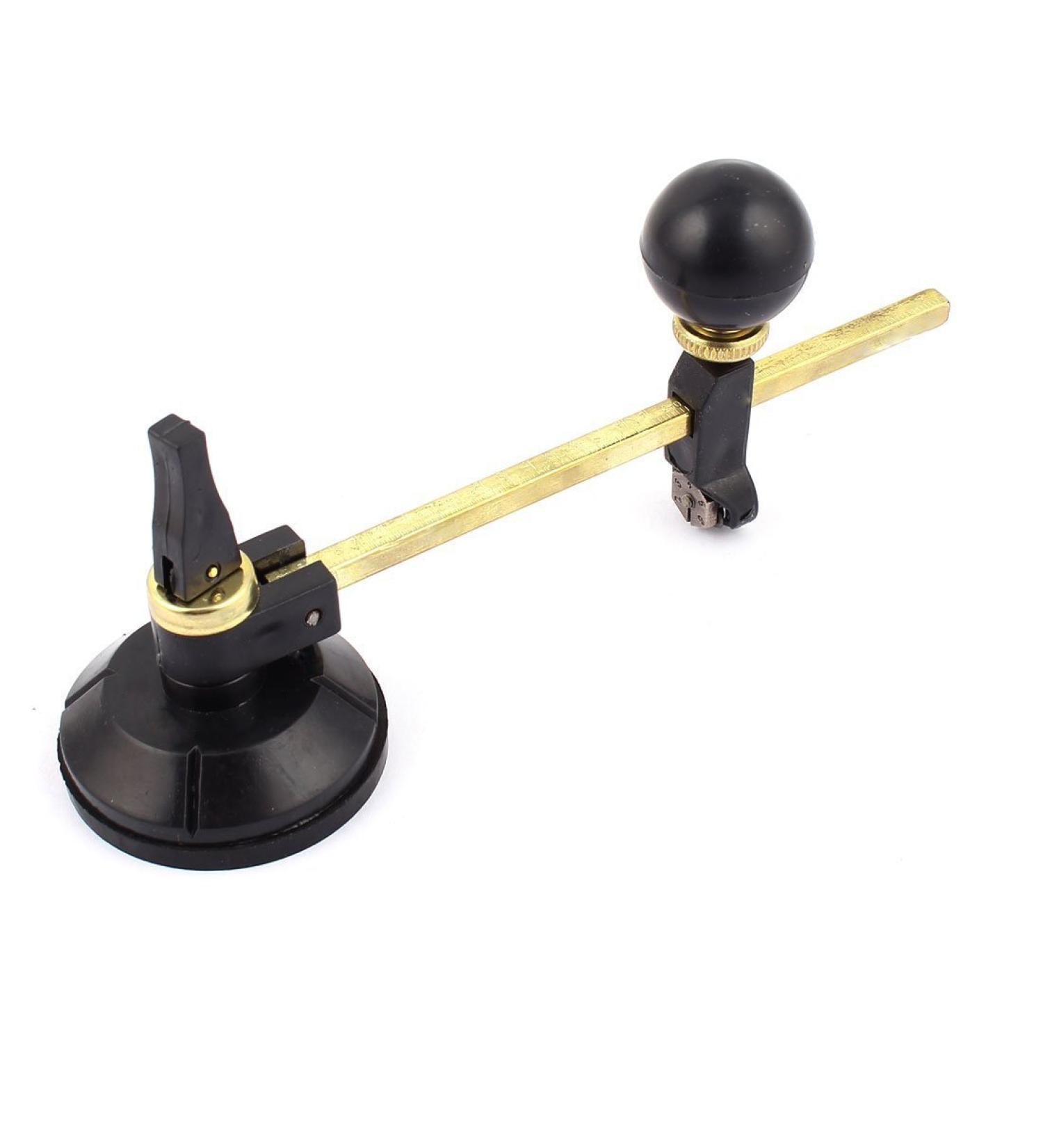 Luomorgo 30cm/11.81 Max.Round Dia Adjustable Glass Circle Cutting Suction Cup Cutter - Buy Online on SooperMarket.com