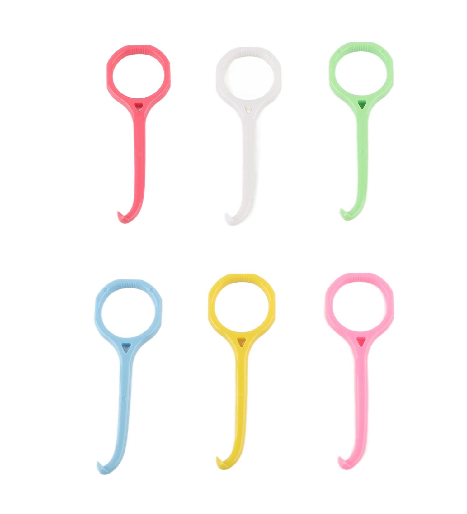 6pcs Dental Aligner Remover Tool Set - Smooth Anti-Slip Braces & Retainer Care | International Shipping - Buy Online on SooperMarket.com