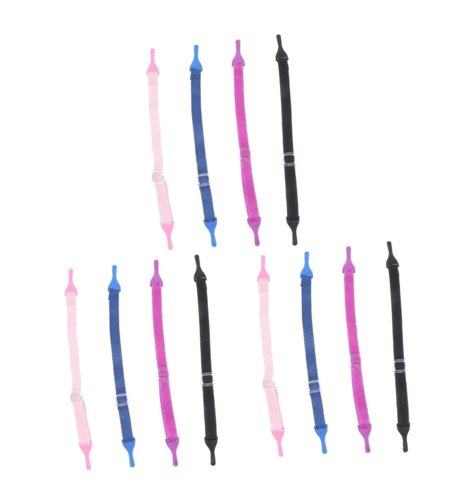 Plafope 8-Piece Adjustable Glasses Holder Lanyard Set for Kids - Elastic Neck Strap & Accessories in Assorted Colors - Buy Online on SooperMarket.com