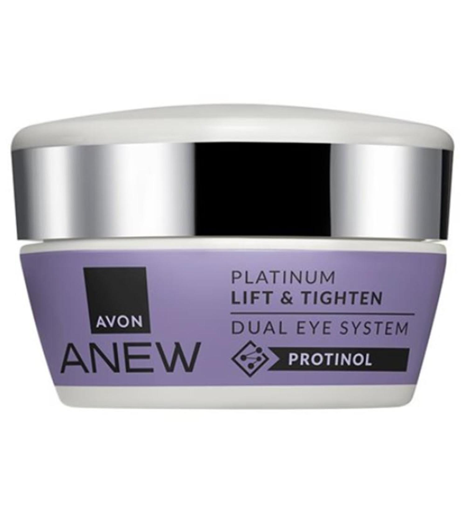 Anew Platinum Lift & Tighten Dual Eye System with Protinol 10ml gel and 10ml cream in one pot. - Buy Online on SooperMarket.com