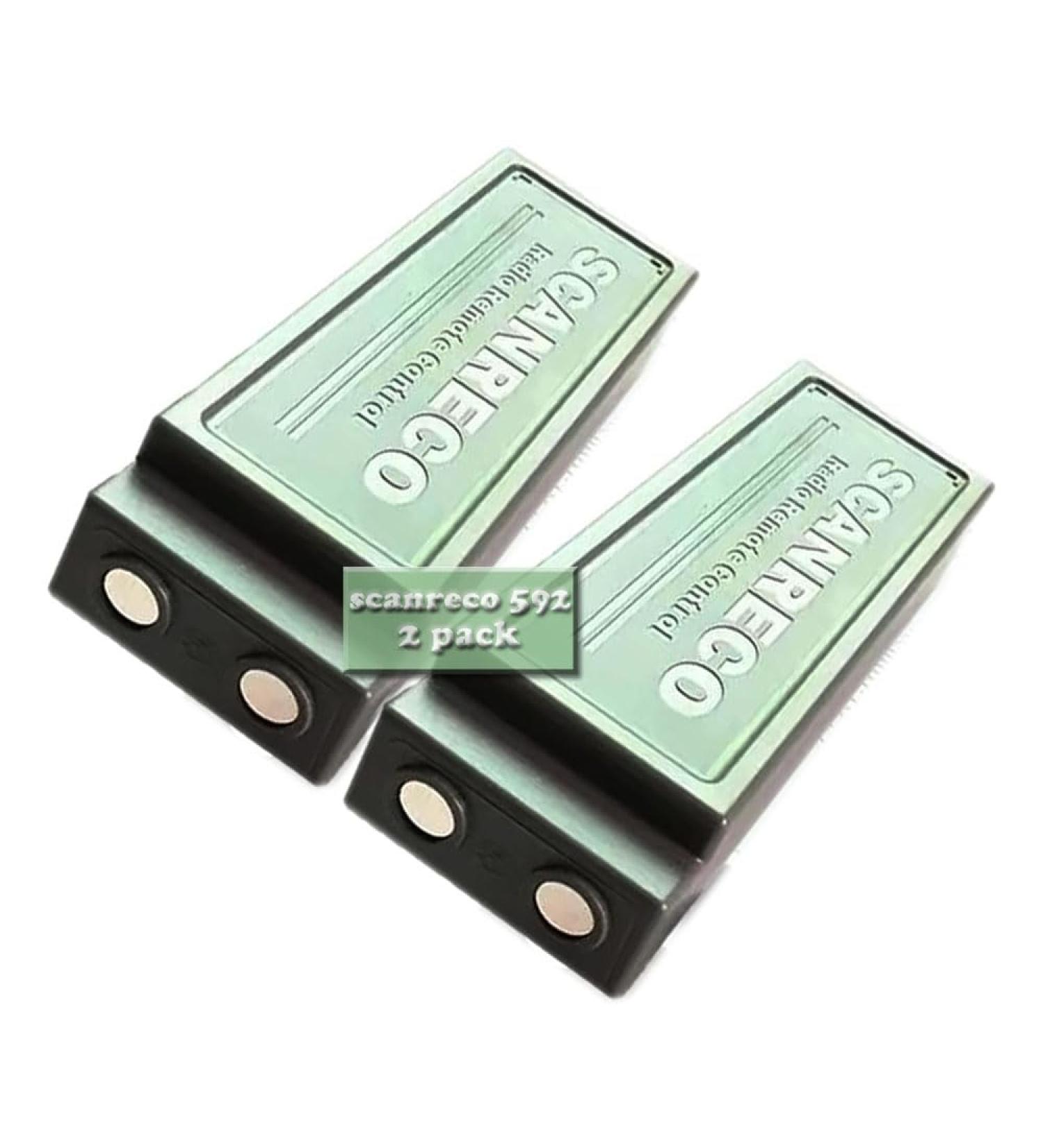 Buy 2 Pack 2000mAh 7.2V NiMH Batteries - Compatible with Scanreco 590 592 960 & More | International Shipping Available - Buy Online on SooperMarket.com