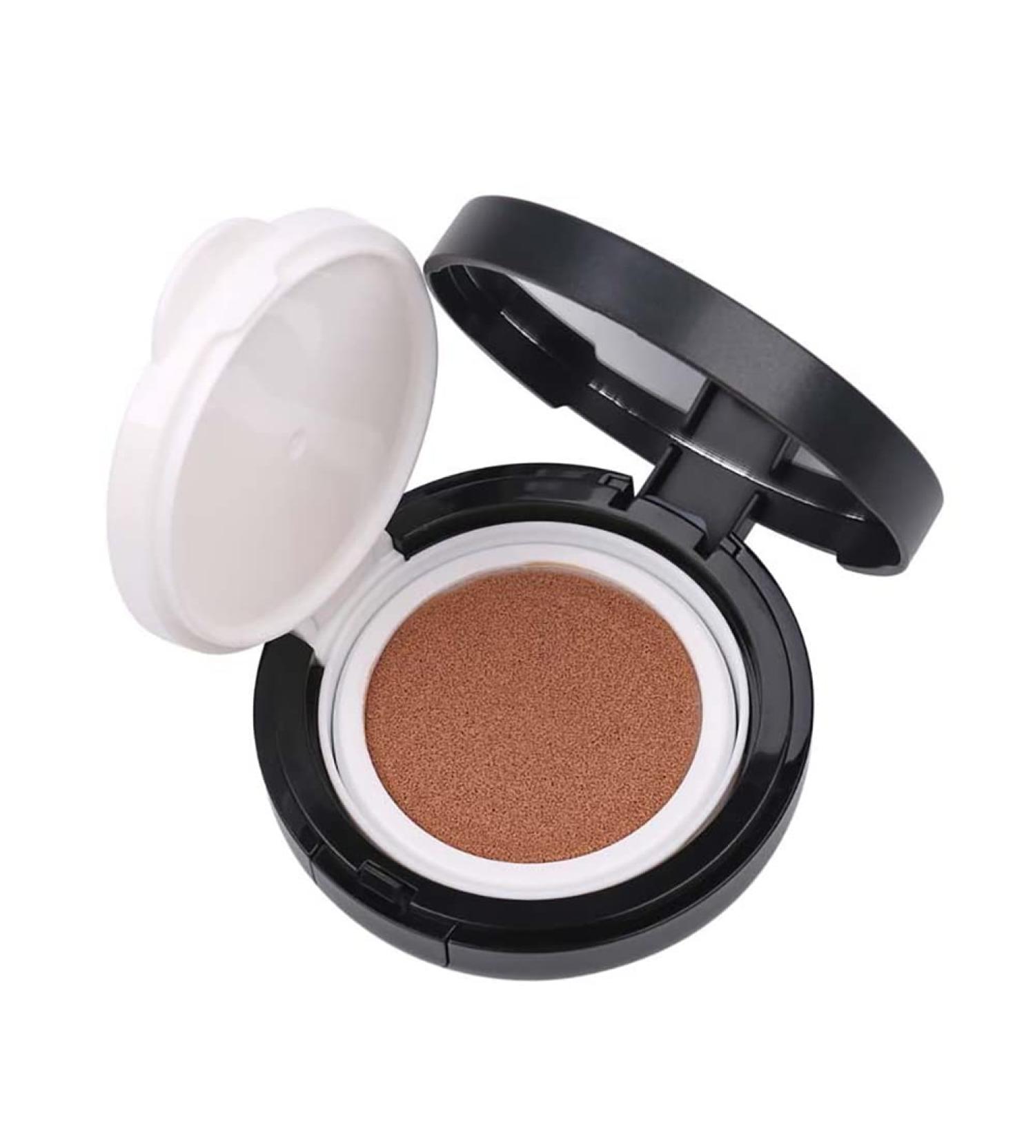 4 Color Air Cushion BB Cream Makeup Whitening Concealer Moisturizing Face Cream for Home Gift(08 (dark brown))