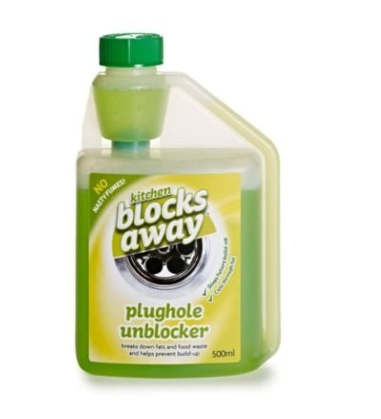 Kitchen Blocks Away Drain Unblocker Cleaner