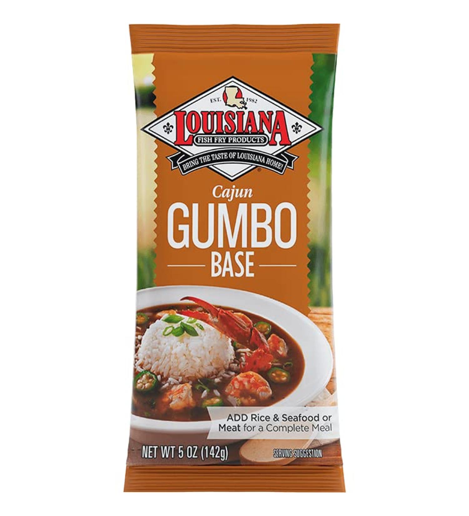 Louisiana Base Gumbo (Pack of 12) - Authentic Cajun Flavor for Easy Meal Prep - Buy Online on SooperMarket.com