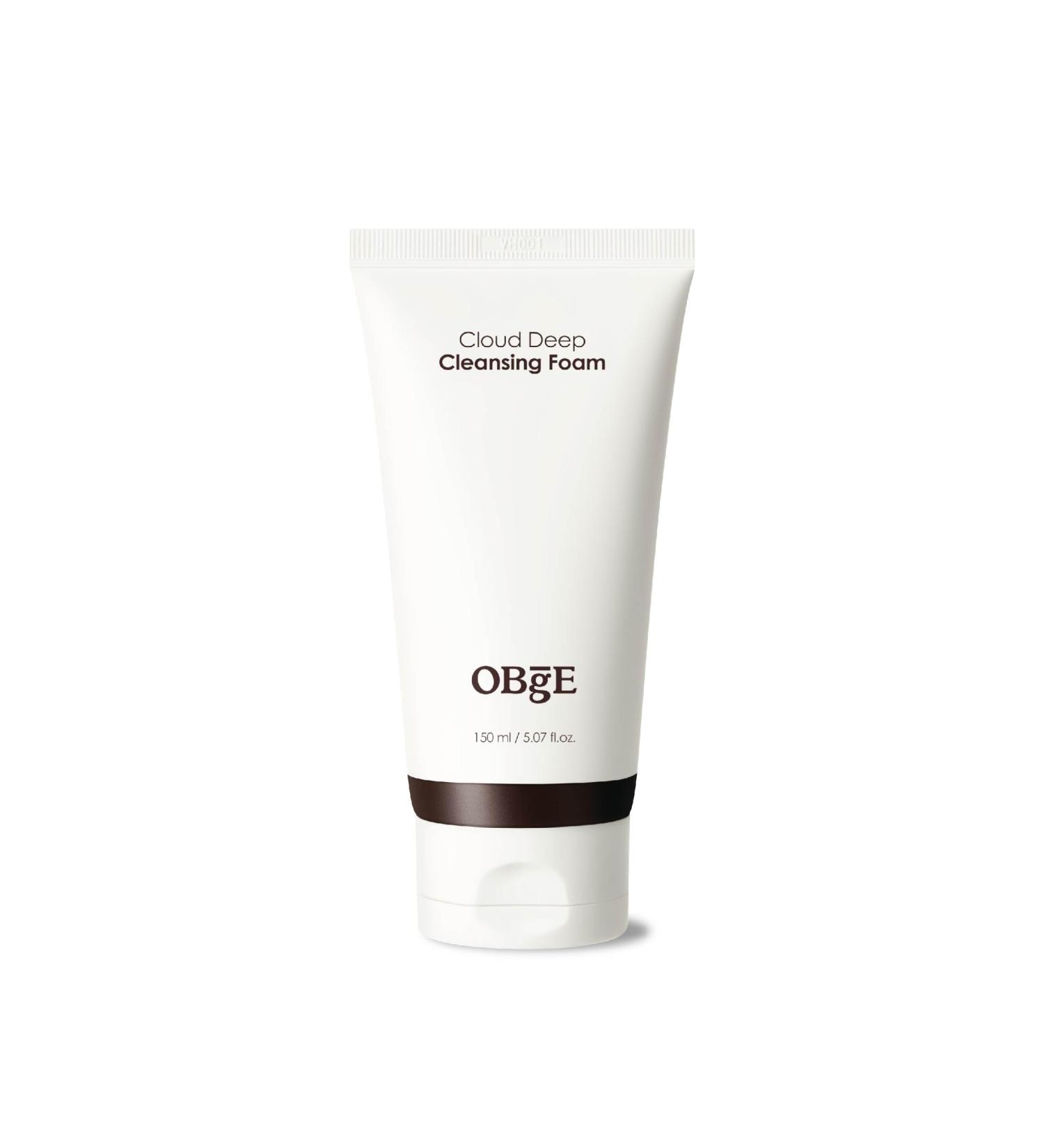 OBgE Cloud Deep Cleanser 5.1oz - Hydrating Foaming Face Wash for Men | Balance & Revitalize with Hyaluronic Acid & Tea Tree - International Shipping Available - Buy Online on SooperMarket.com