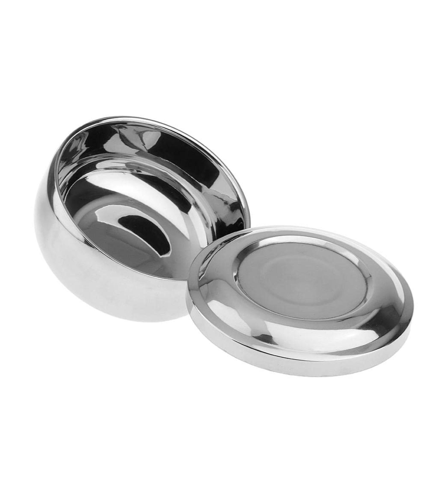 Jojomis Alloy Shaving Bowl - Premium Manual Shaving Accessories for a Luxurious Grooming Experience | International Shipping Available - Buy Online on SooperMarket.com