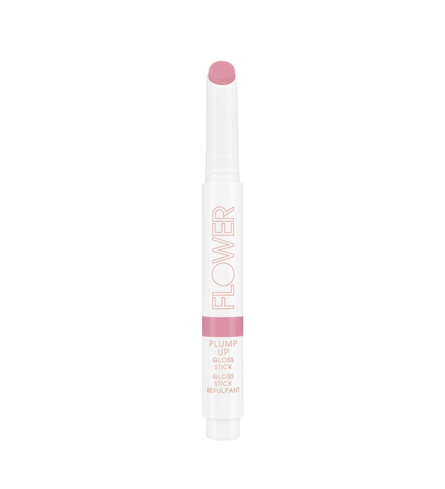 FLOWER BEAUTY Plump It Up Lip Gloss Stick - Sizzle | Hydrating Lip Gloss for Plump Vibrant Lips - Shop Internationally - Buy Online on SooperMarket.com