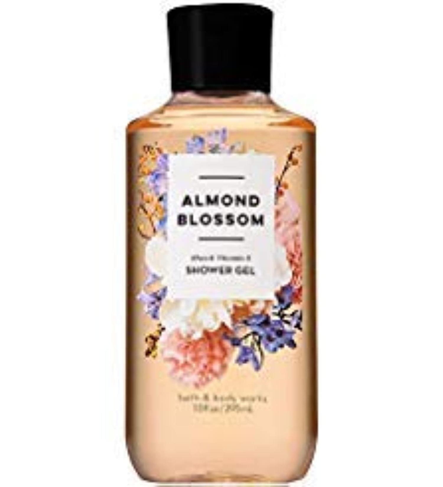 Bath and Body Works ALMOND BLOSSOM Shea and Vitamin E Shower Gel 10 Fluid Ounce Almond 10 Fl Oz (Pack of 1)