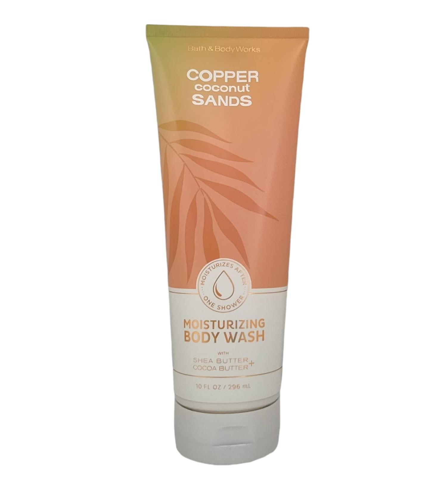 Bath and Body Works Moisturizing Body Wash 10 oz (Copper Coconut Sand)