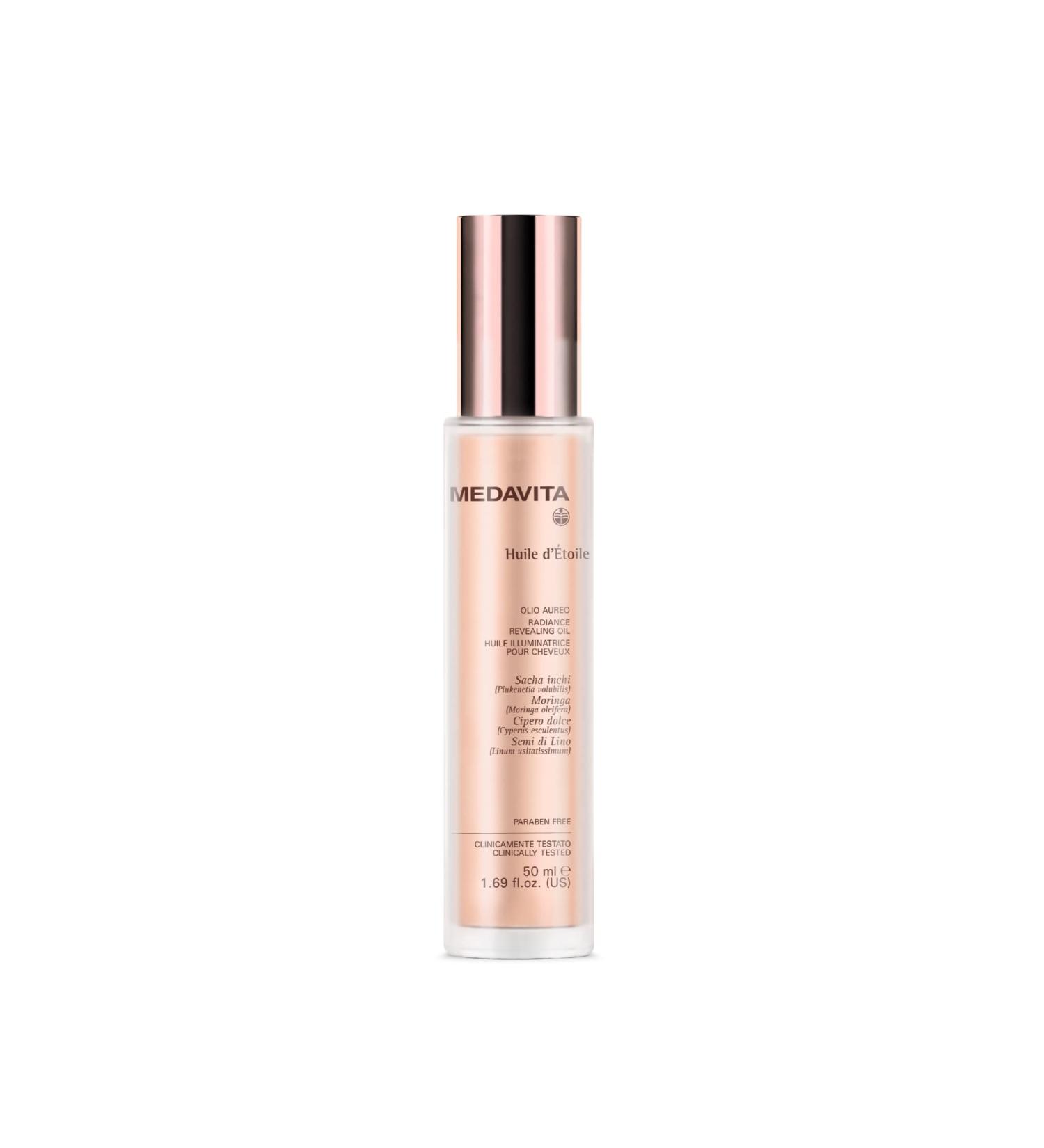 Medavita Huile d'Etoile Aureo Oil 50ml - Premium International Shipping for Luxurious Hair Care - Buy Online on SooperMarket.com