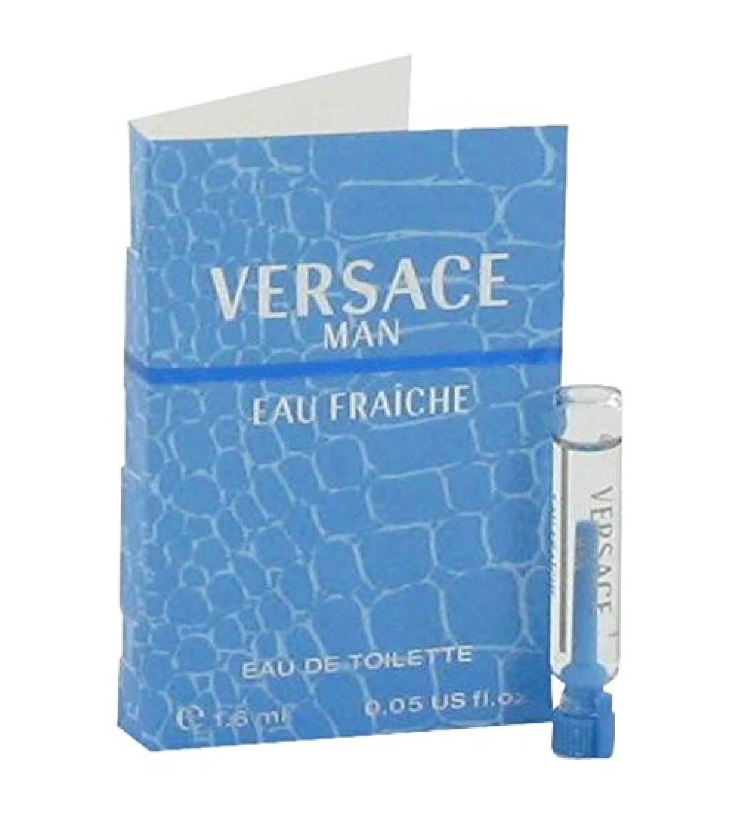Versace Man Eau Fraiche Vial .03 oz for Men - 100% Authentic - Buy Online on SooperMarket.com