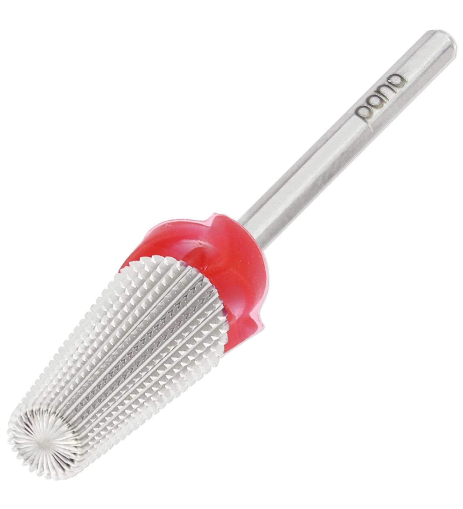 PANA Nail Carbide 5 in 1 Bit - Dual Direction for Left and Right Handed Use - Fast Acrylic & Hard Gel Removal - 3/32 Shank - Manicure Nail Art Drill (Fine Silver) - Buy Online on SooperMarket.com