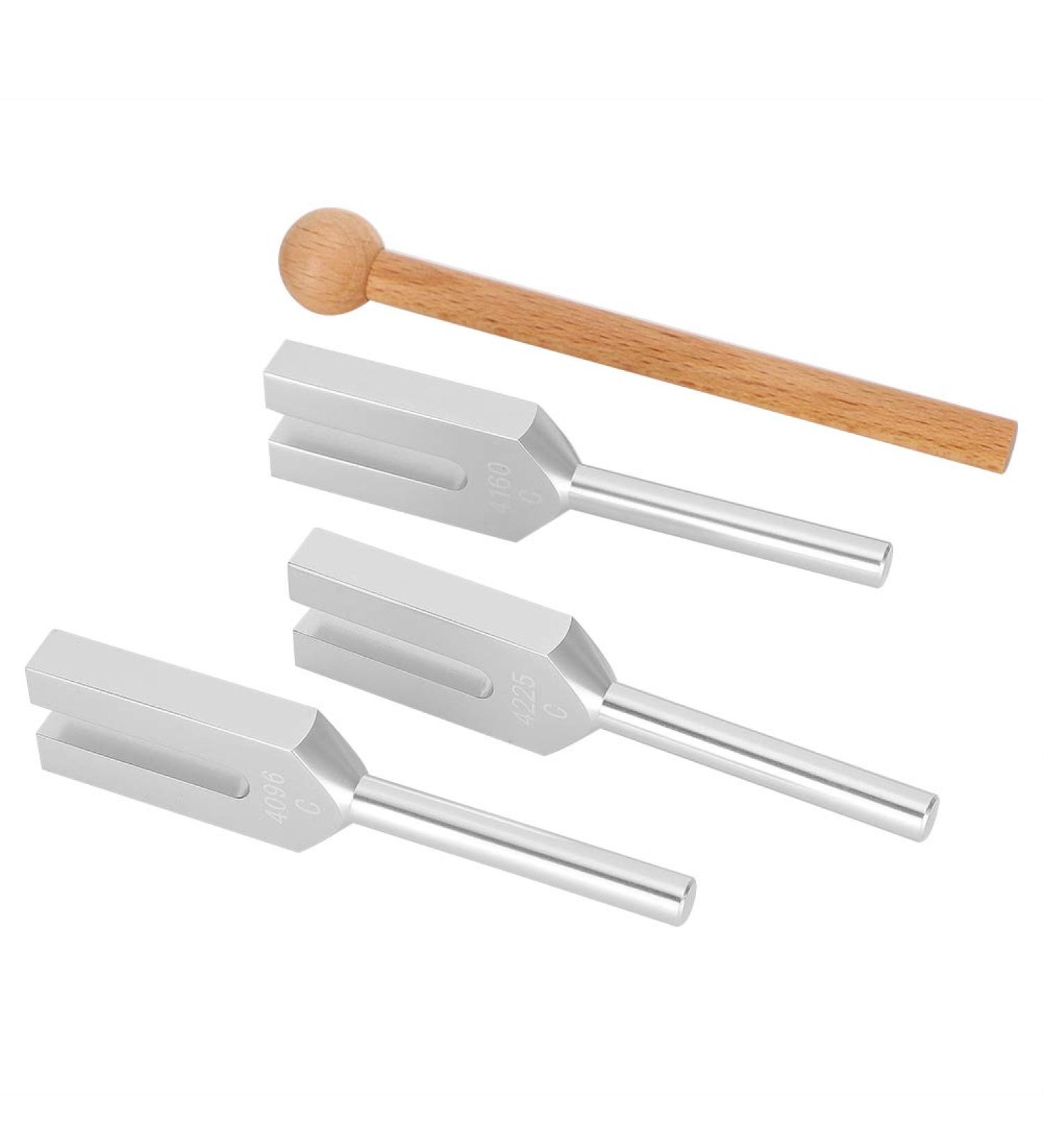 Tuning Fork 440Hz Tuning Fork Non-Deformation Music Tuning Accessories 3Pcs with 2Pcs Storage Bag for Teaching for Physics Experiments - Buy Online on SooperMarket.com