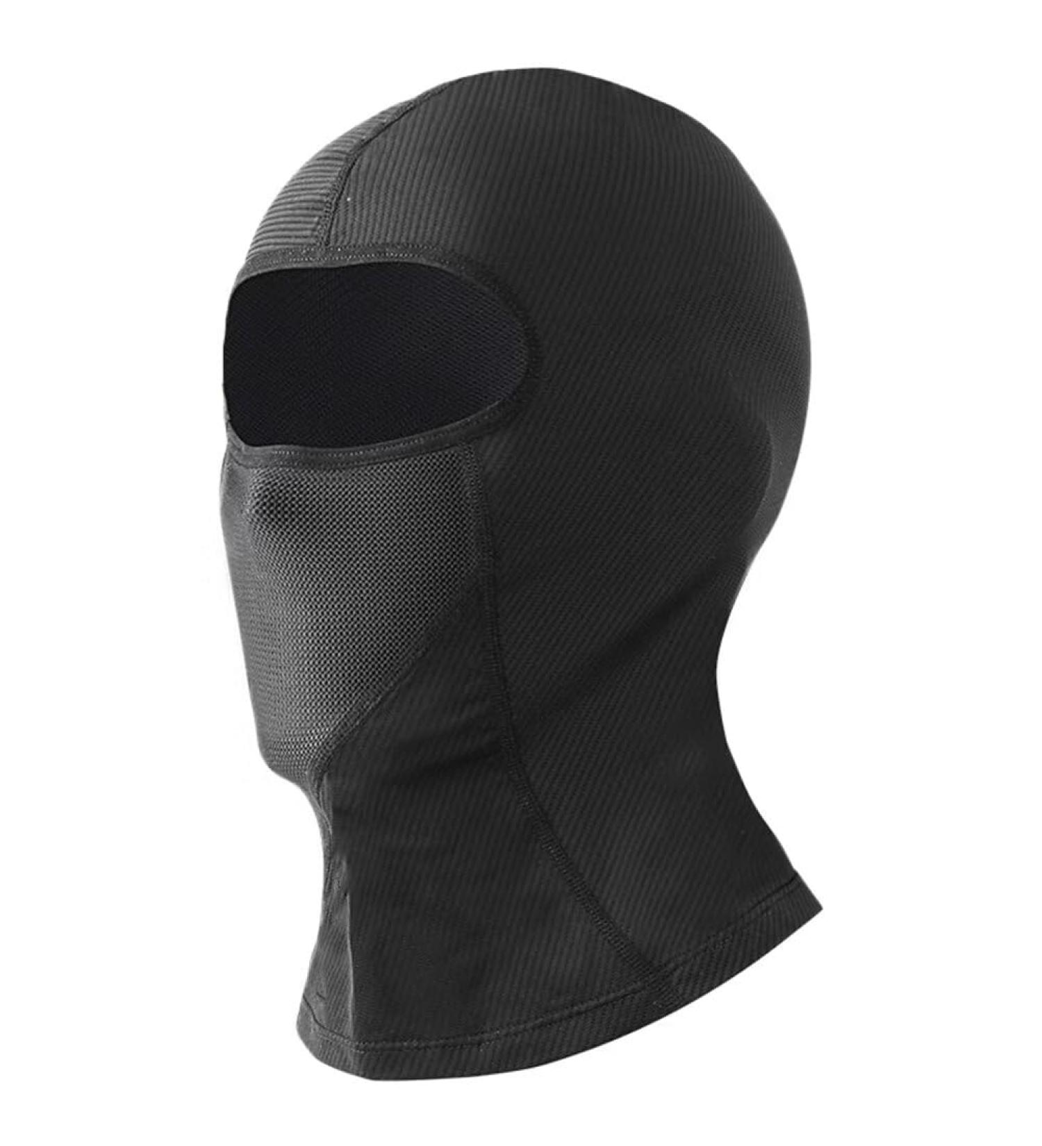 Rotto Storm Hood Cooling Balaclava - Summer Silk Face Mask for Motorcycle Bicycle Fishing | Unisex Sun Protection - Size 03 Black - Buy Online on SooperMarket.com