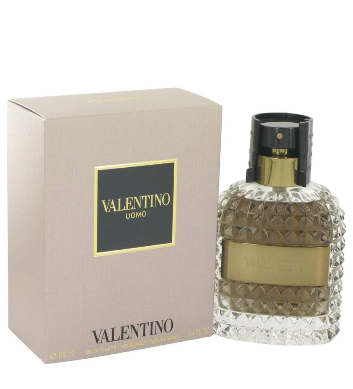 Valentino Uomo By Valentino 4 ml/ 0.14 oz Eau de Toilette Mini White 0.14 Fl Oz (Pack of 1)