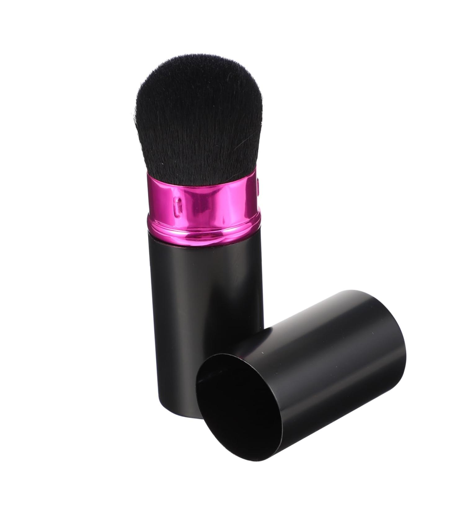 Angoily Telescopic Makeup Brush - Portable Blush Powder Foundation & Concealer Brush | Travel-Friendly Makeup Applicator - Buy Online on SooperMarket.com