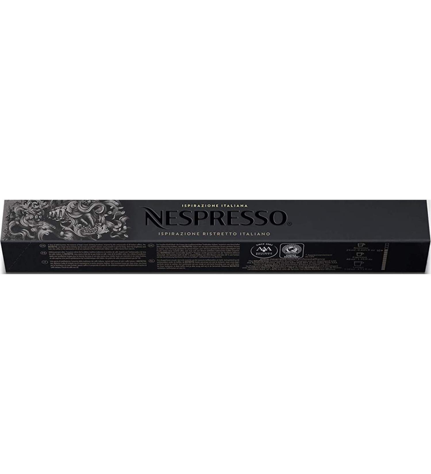 Nespresso Ispirazione Italiano Ristretto 10 pieces 50 g coffee 50 g (1 pack)