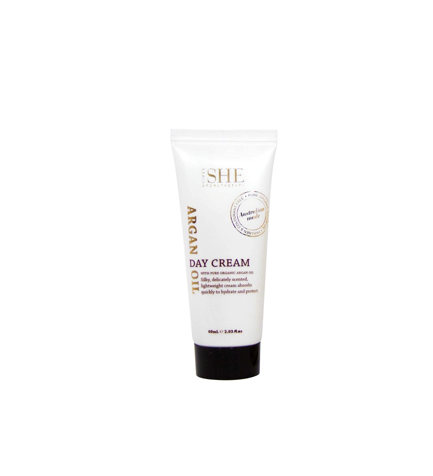 Om She Aromatherapy Argan Oil Day Cream - Revitalize Your Skin with Natural Moisture | International Shipping Available - Buy Online on SooperMarket.com