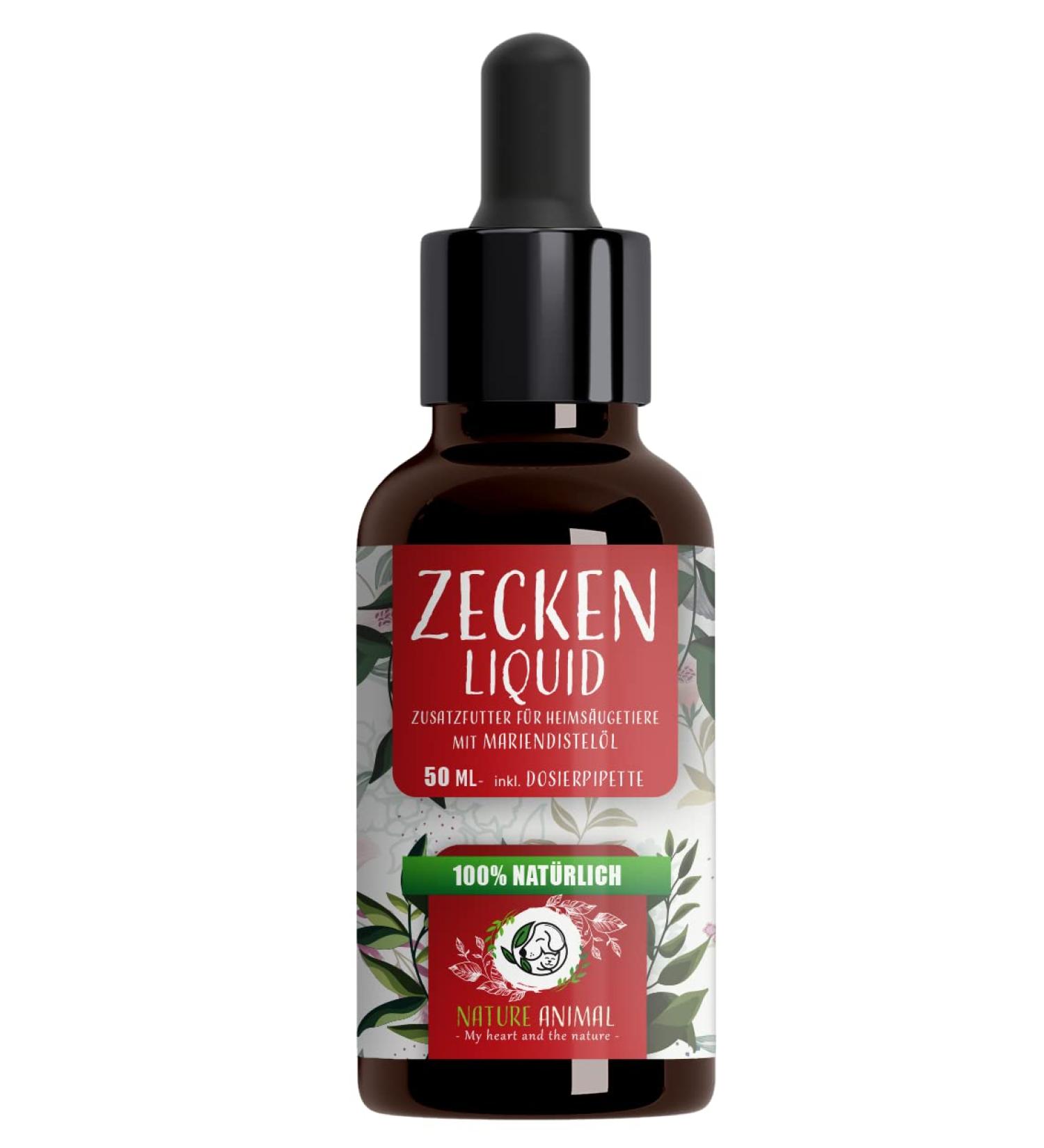Nature Animal Tick Protection Liquid for Dogs & Cats | Immediate Effect | Natural Tick Defense | Highly Effective Treatment - Buy Online on SooperMarket.com