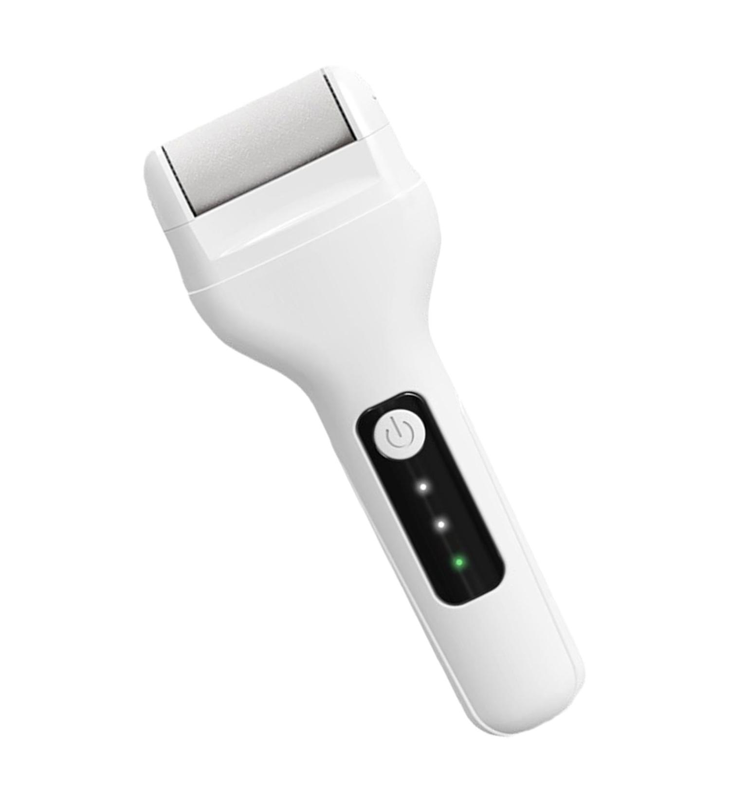 Electric Foot Filer - Skin-Friendly Rechargeable Foot Scrubber Dead Skin Remover - Automatic Powerful Heel Scraper for Cracked Heels Feet Hard Cracked Dry - Buy Online on SooperMarket.com