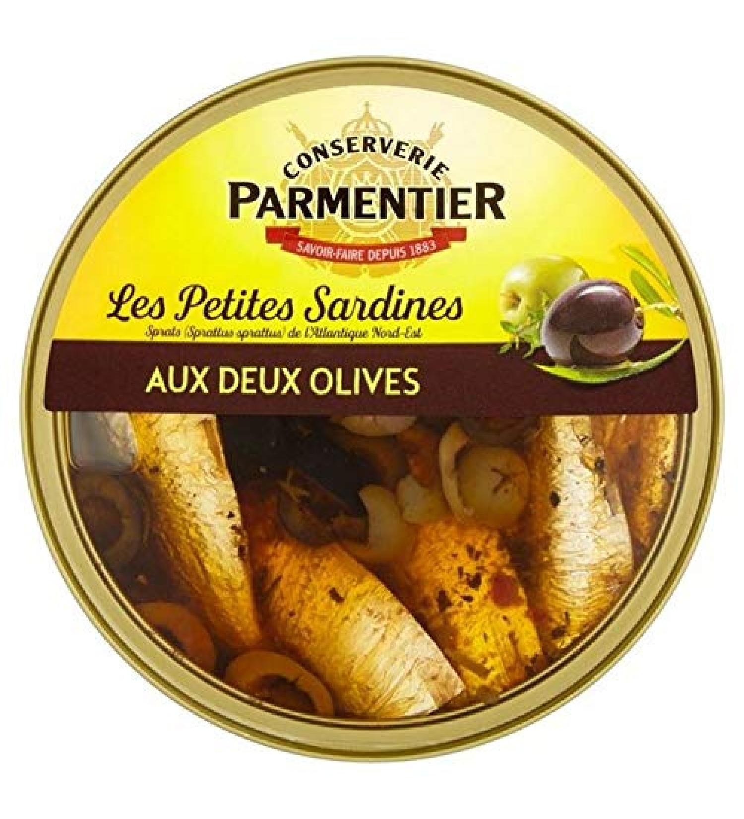 2X H Parmentier HP Sardines Olives 150g