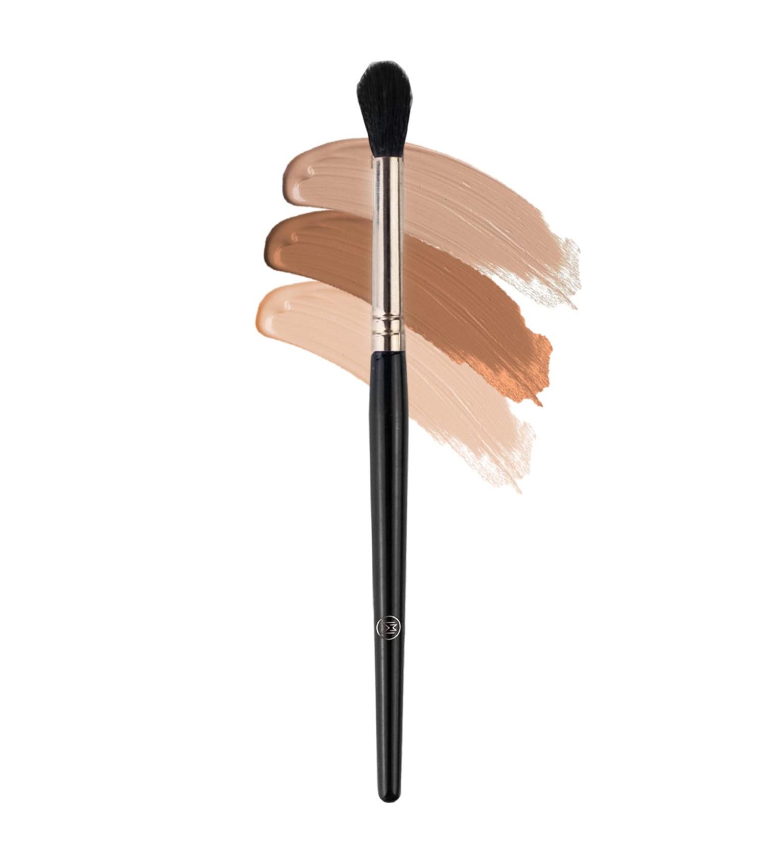 Professional Blending Makeup Brush | Vegan Highlighting Brush for Flawless Stippling & Powder Setting | Premium Soft Face Makeup Tool - Buy Online on SooperMarket.com