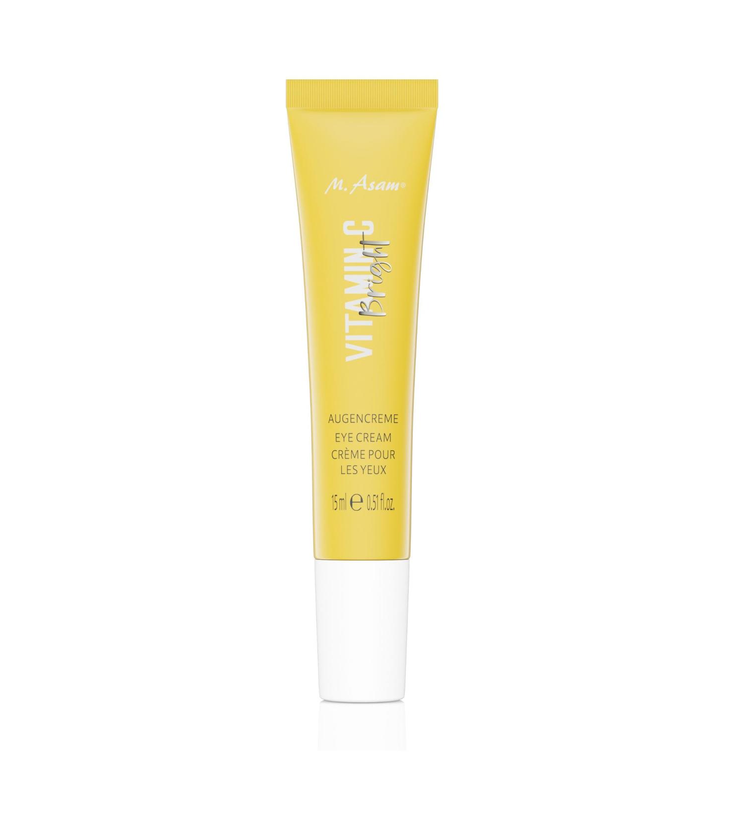 M. Asam Vitamin C Bright Eye Cream 15ml - Radiant Eye Care with Caffeine & Pineapple for Lifting & Vitalizing Effects - International Shipping Available - Buy Online on SooperMarket.com