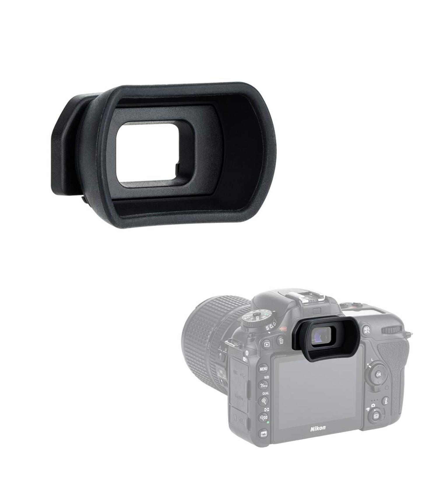 Kiwifotos Long Soft Viewfinder Eyecup for Nikon D750 D780 D610 D7500 - Replacement DK-20 DK-21 DK-23 DK-25 DK-28 Eyepiece | Compatible with D600 D7200 D7100 D7000 D5200 D5100 D5000 D3500 D3400 D3300 D3200 D3100 D3000 D300s - Buy Online on SooperMarket.com