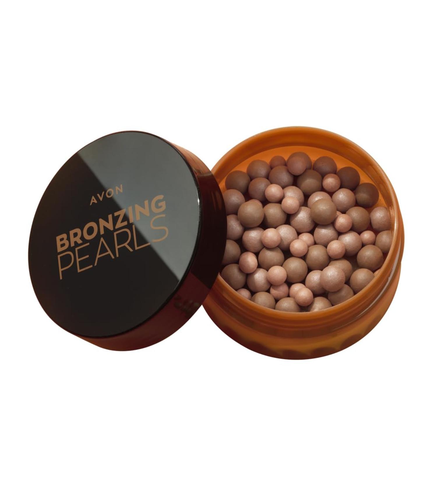 Avon Glow Bronzing Powdered Beads - Mineral Pigments for Radiant Complexion & Deep Bronze - 28g - Buy Online on SooperMarket.com