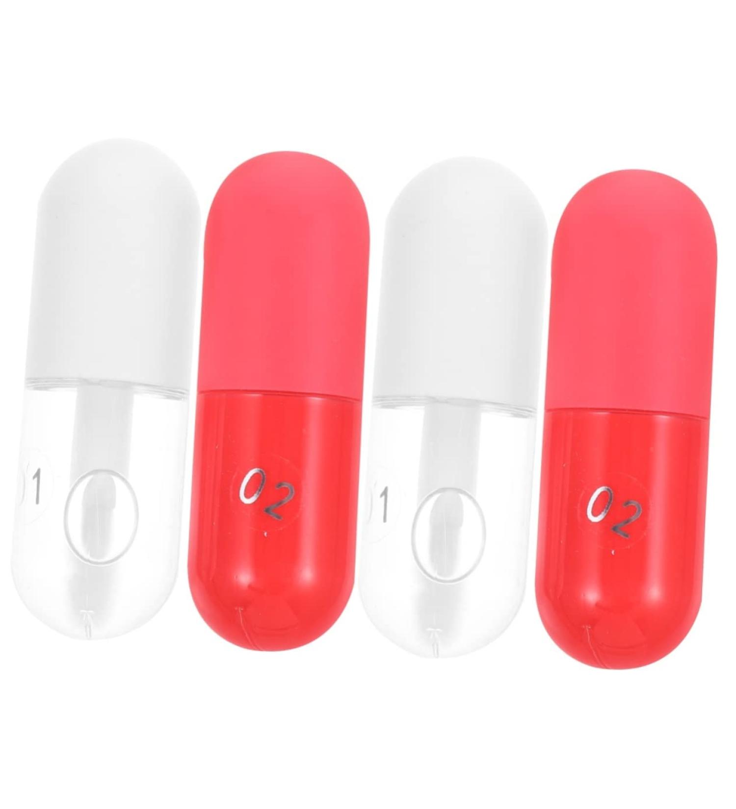 STAHAD Lip Oil Lip Plumper & Balm Set | Natural Plant Essence Makeup for Moisturized Lips - 4 Pcs - Buy Online on SooperMarket.com