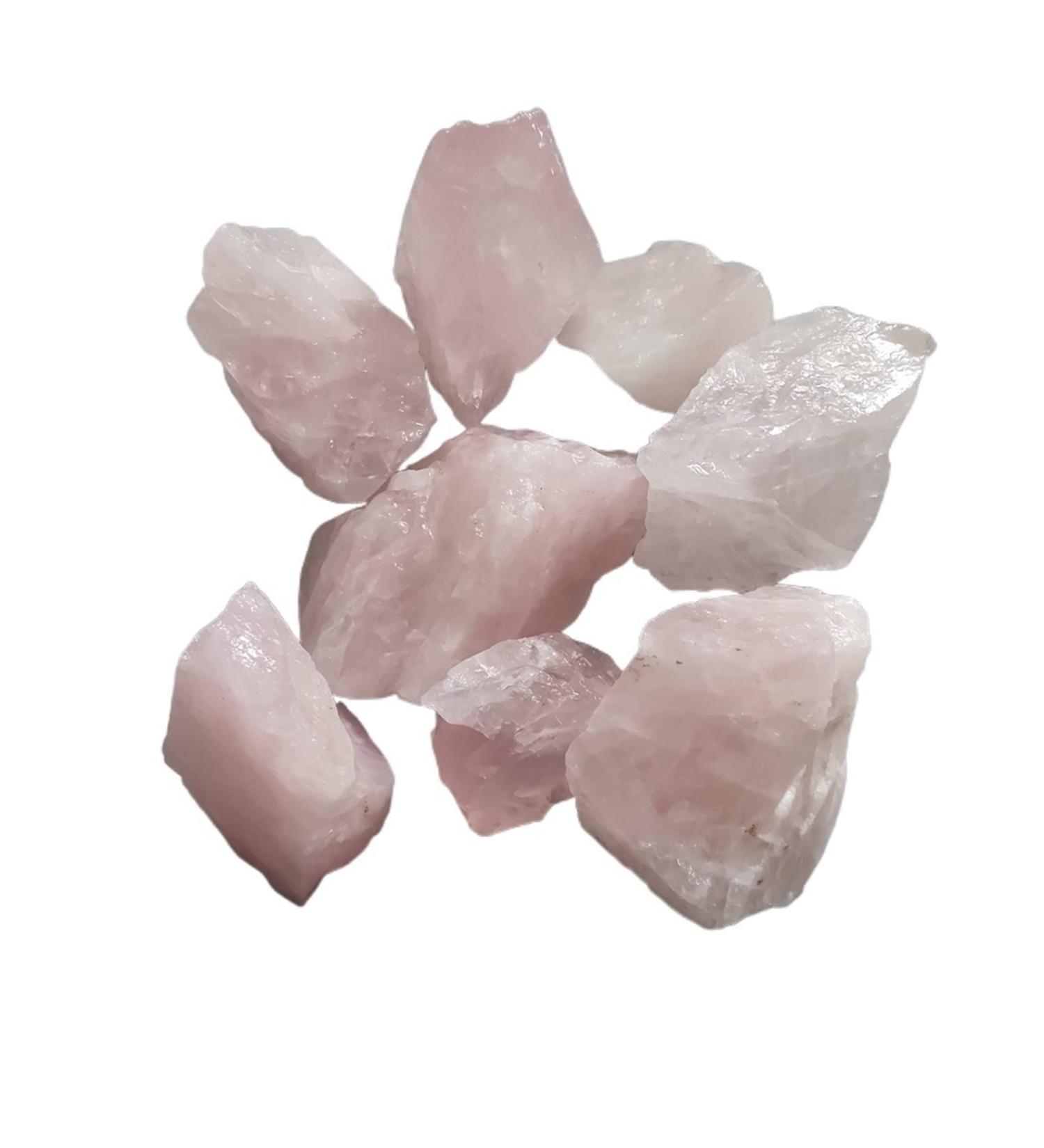 100g Natural Rough Pink Crystal Stone Rose Quartz Minerals Specimen Crystal Real Crystal Stone and Fish Tank Decor Pendant 2-4cm Pink - Buy Online on SooperMarket.com